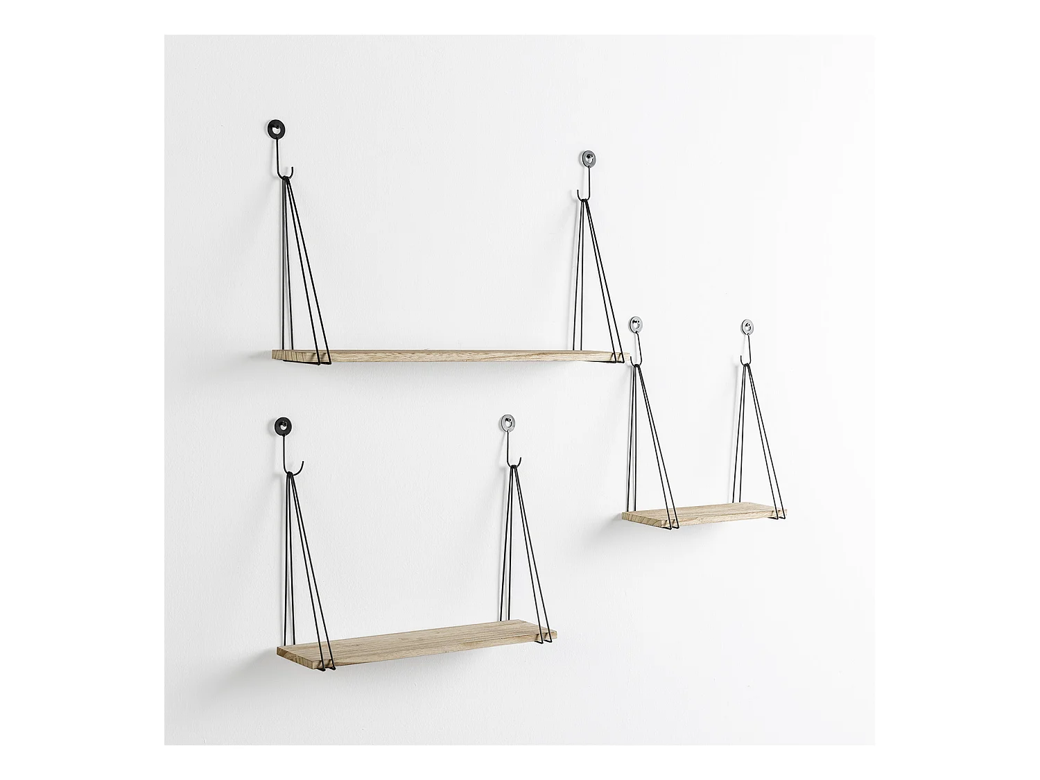 Wandregal Airas 3er-Set