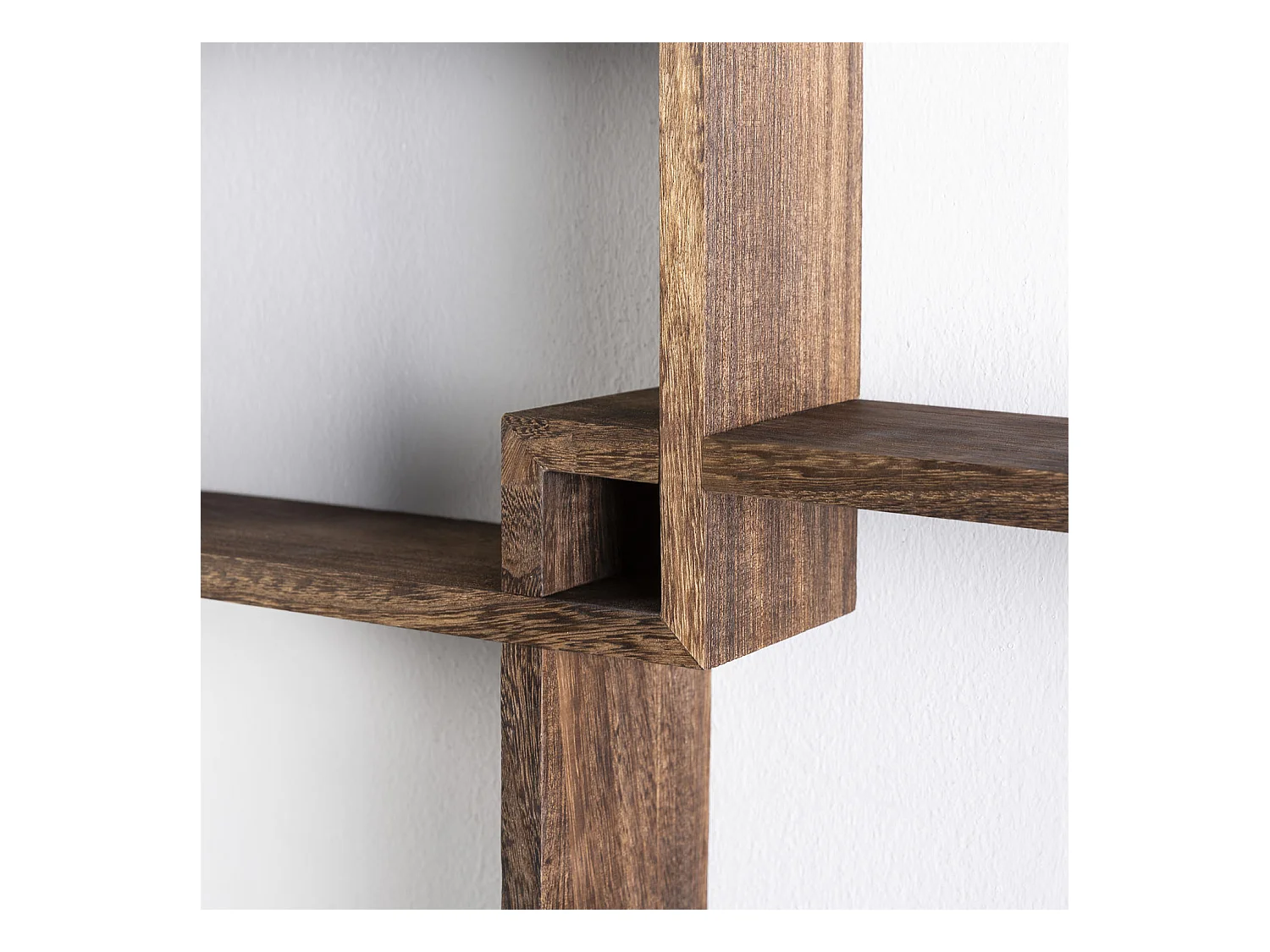 Set van 3 vierkante Iago wandplanken