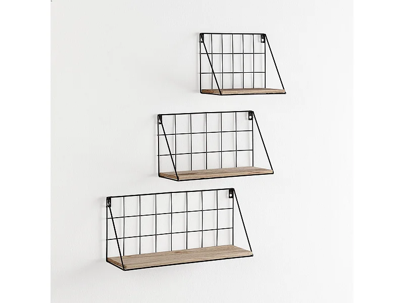 Wandregal Amede 3er-Set