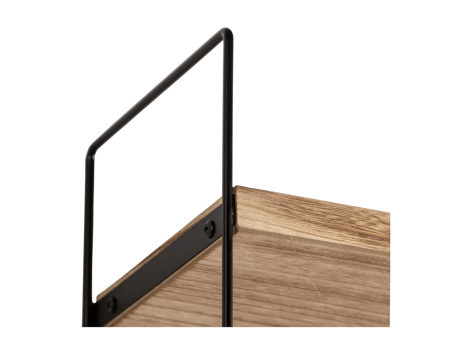 Étagère murale Ero à 3 niveaux, bois de paulownia