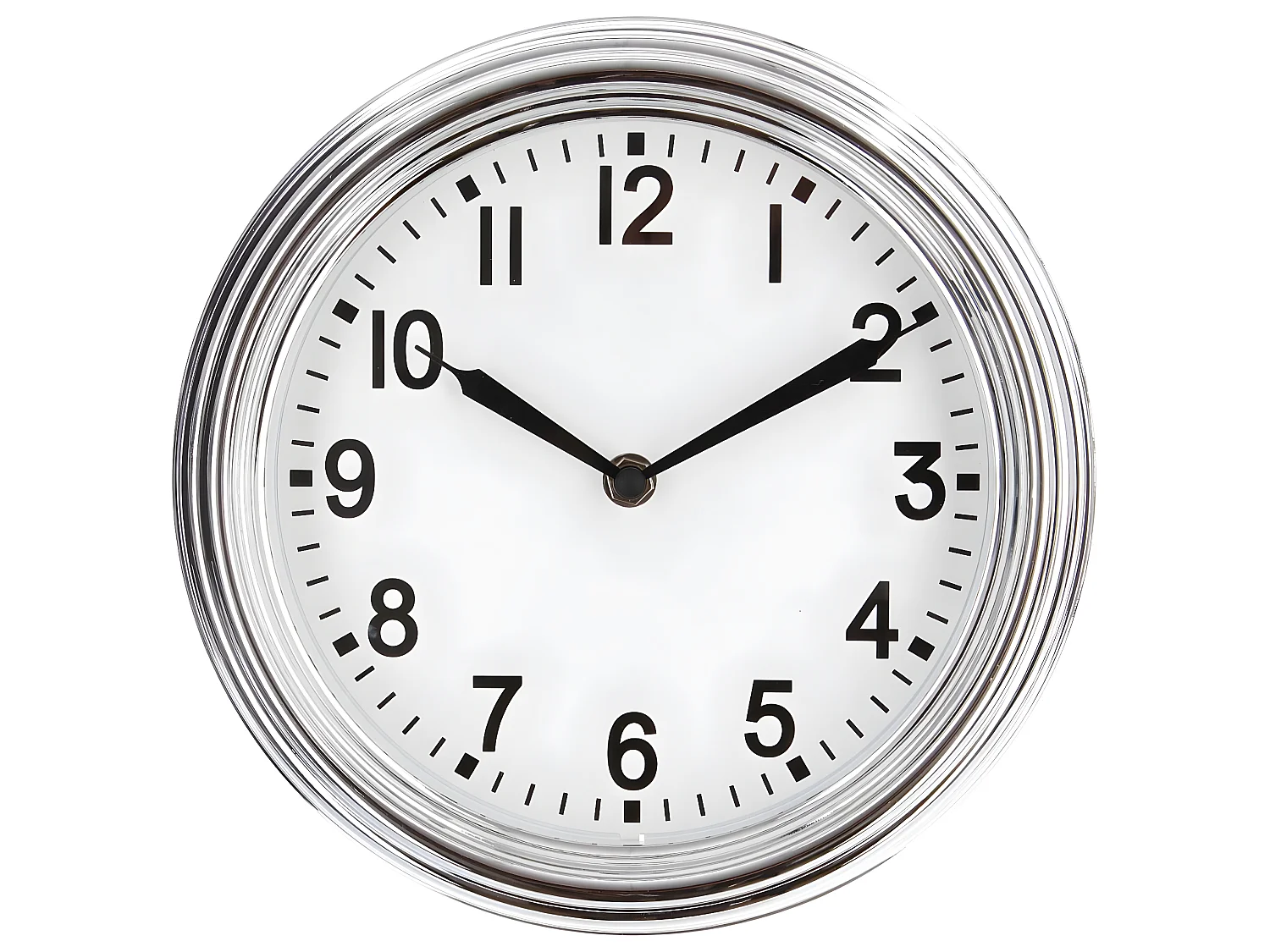 Pendule murale contour large D 23 cm