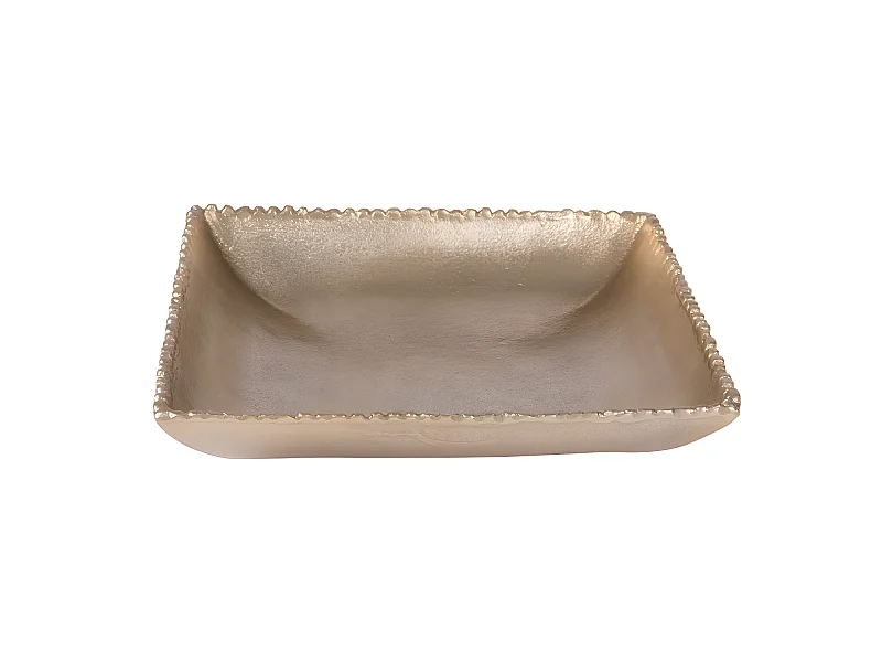 Vide-poche carré Perla or 29 cm Table Passion