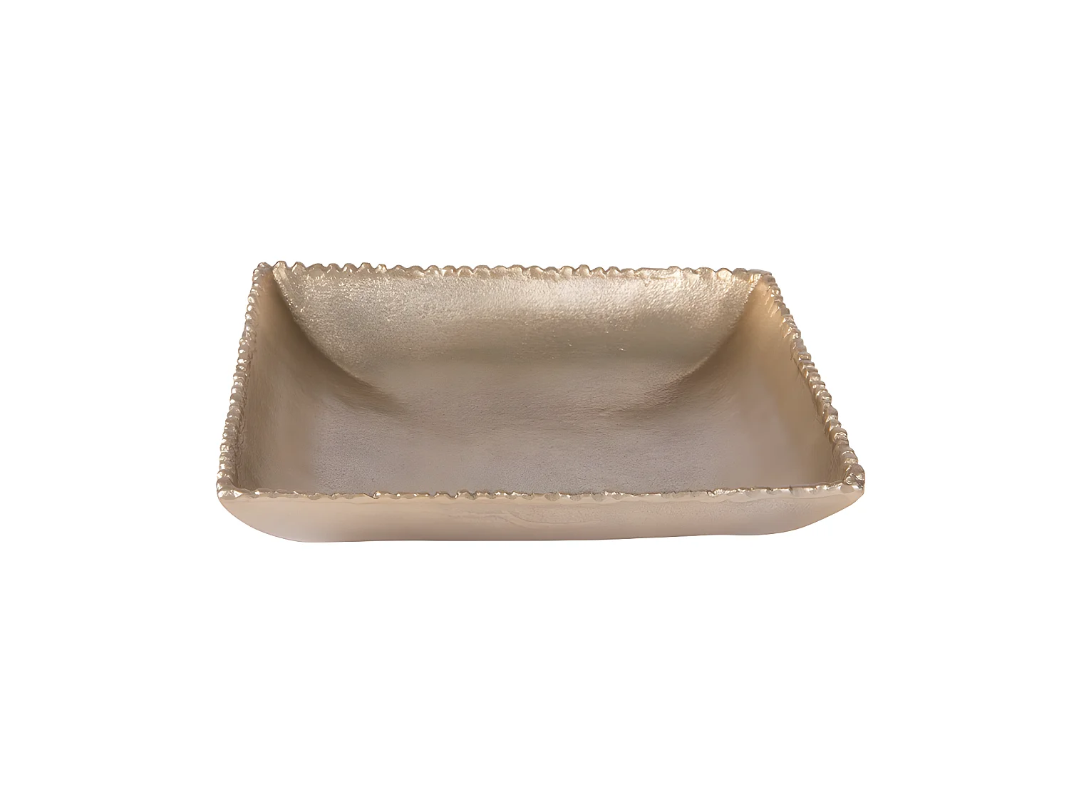 Vide-poche carré Perla or 29 cm Table Passion