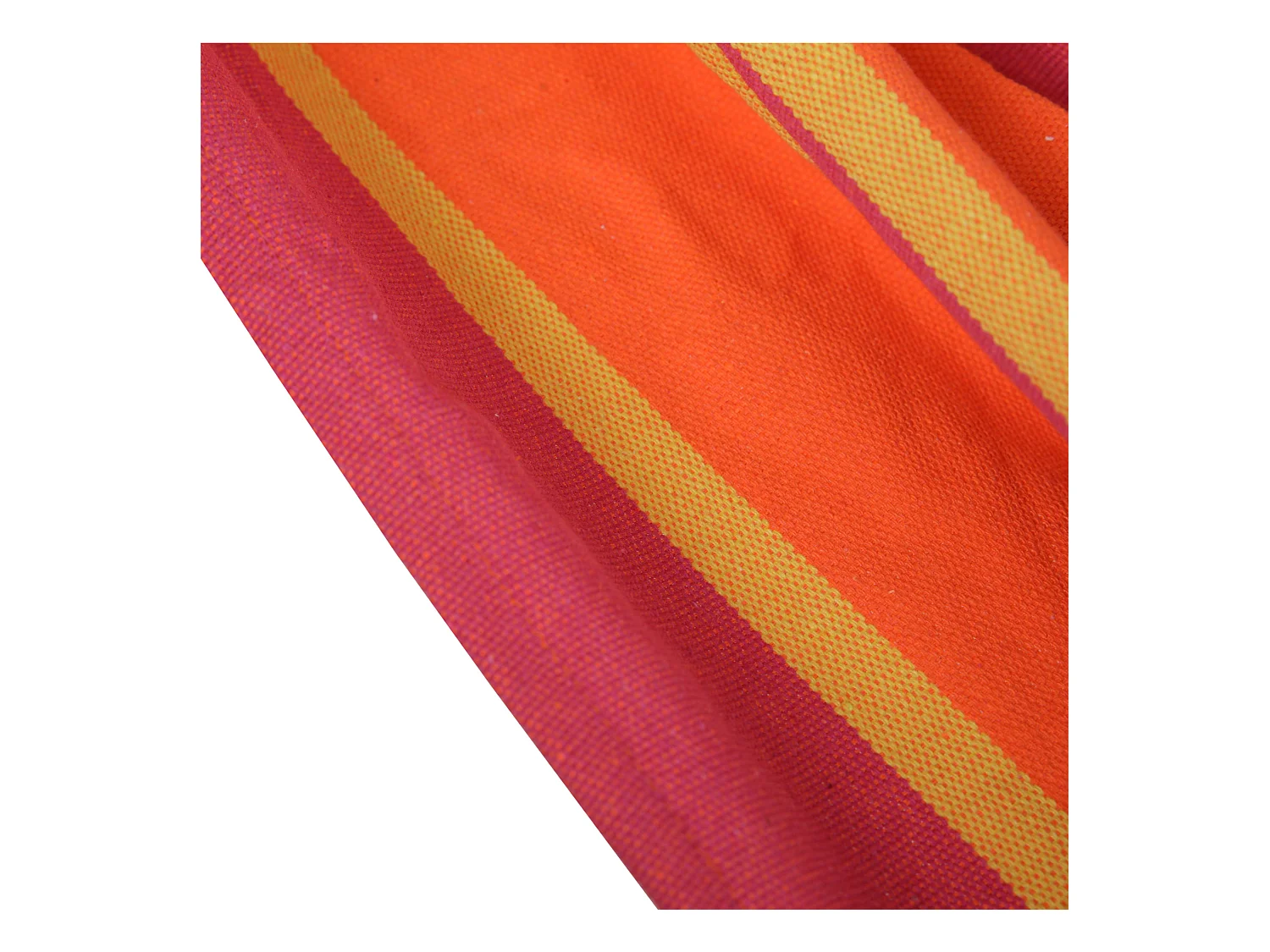 Hamaca de jardín 2 personas de poliéster Naranja Fucsia con funda 200 kg