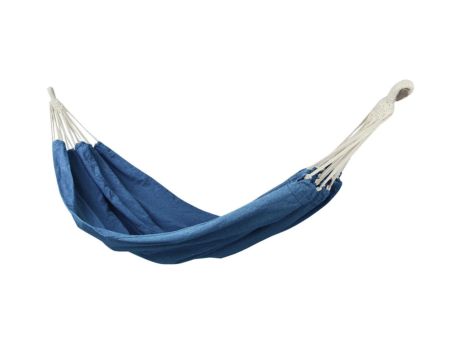 Rede de Jardim Campismo duplo de jardim Azul Policlotão com caixa 200 kg