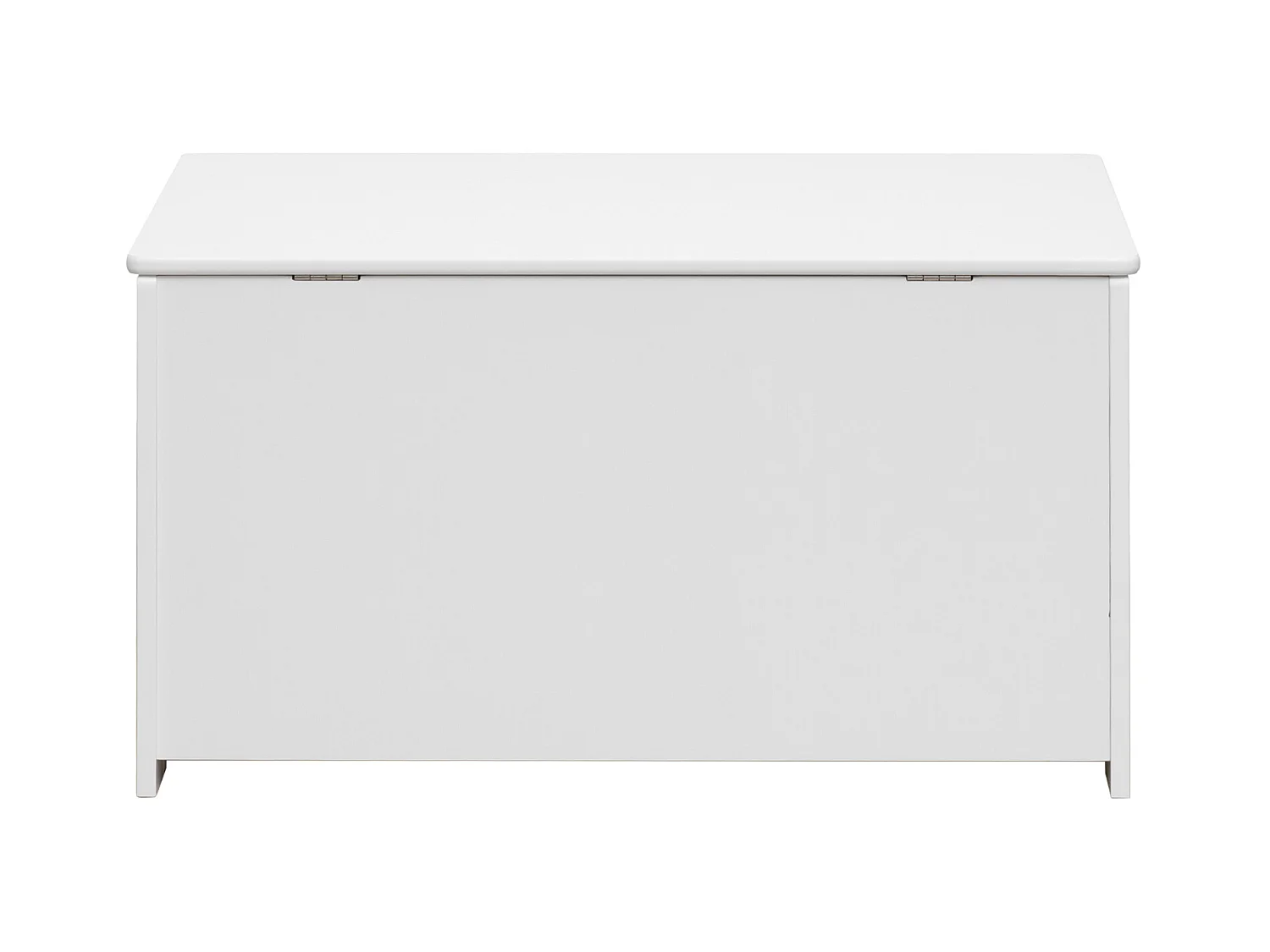 Baule Cassapanca Contenitore Portagiochi per Bambini in Legno Bianco Cameratta