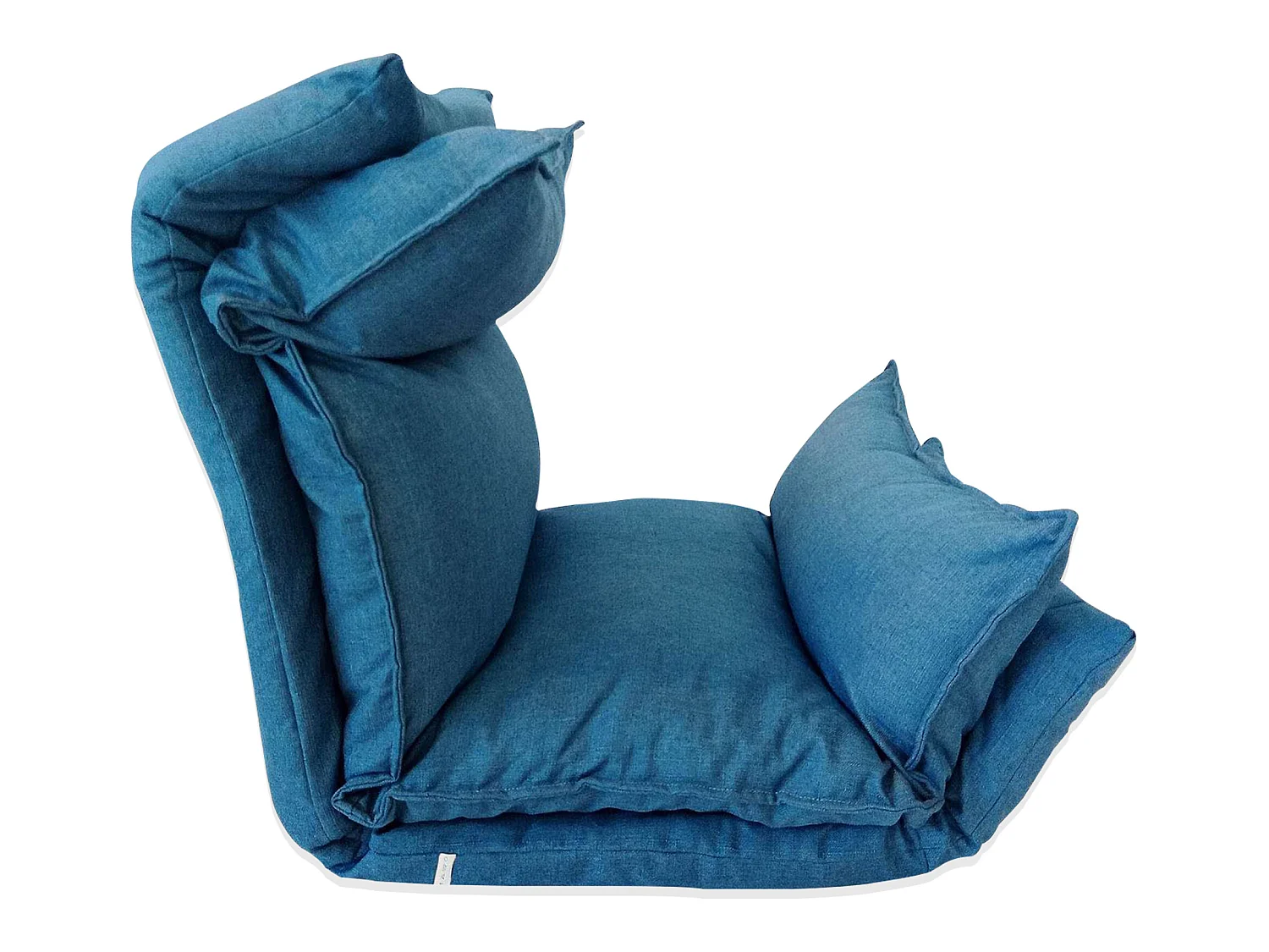 Poltroncina Sedia Da Terra Scuro Metallo Poliestere 70x56x70