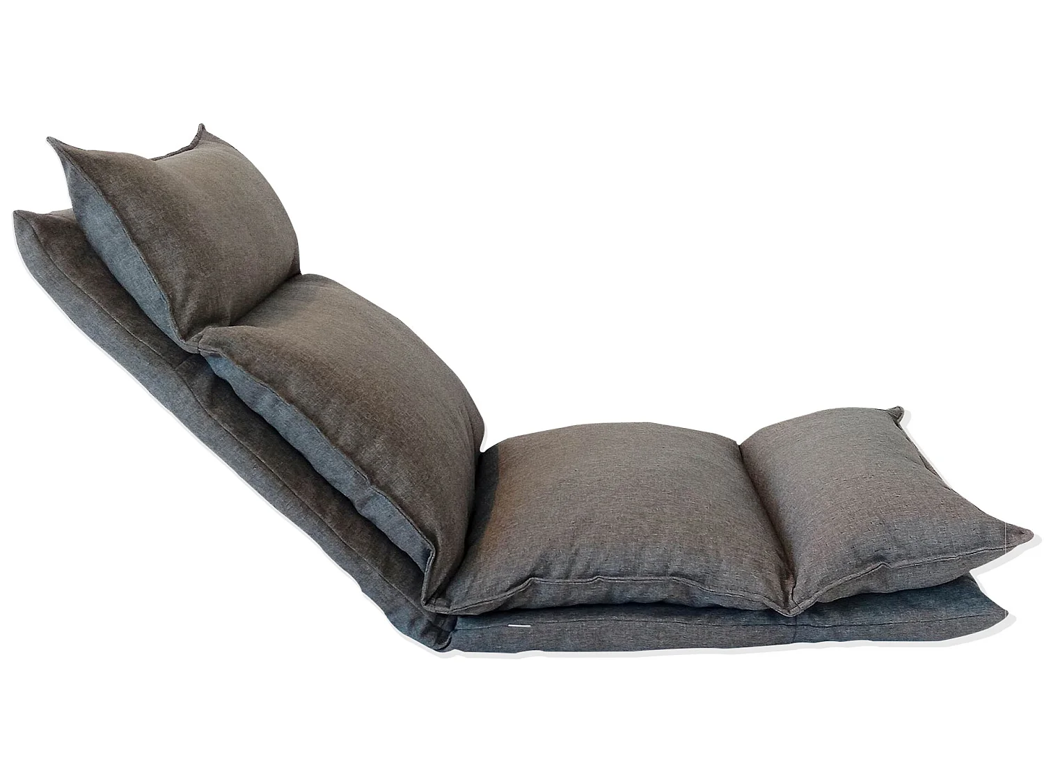 Siege De Sol Chaise De Méditation Gris Clair Métal 70x56x70