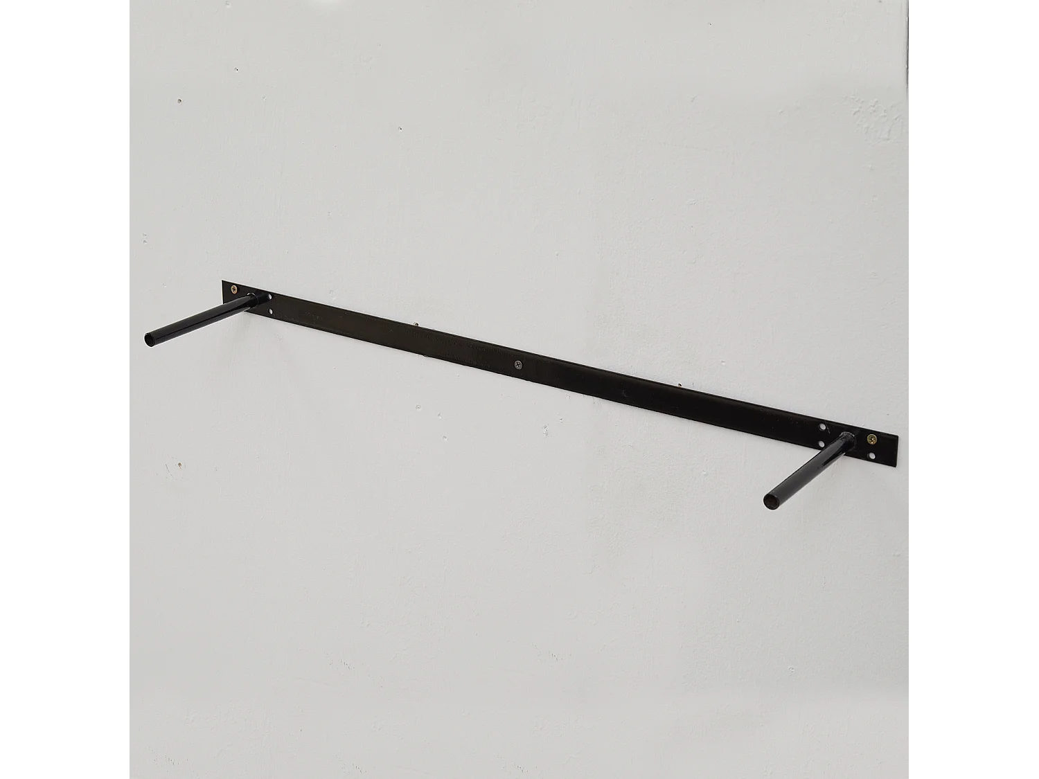 Set De 2 Etagères Bois Modernes Marron Foncé 3,8x100x25