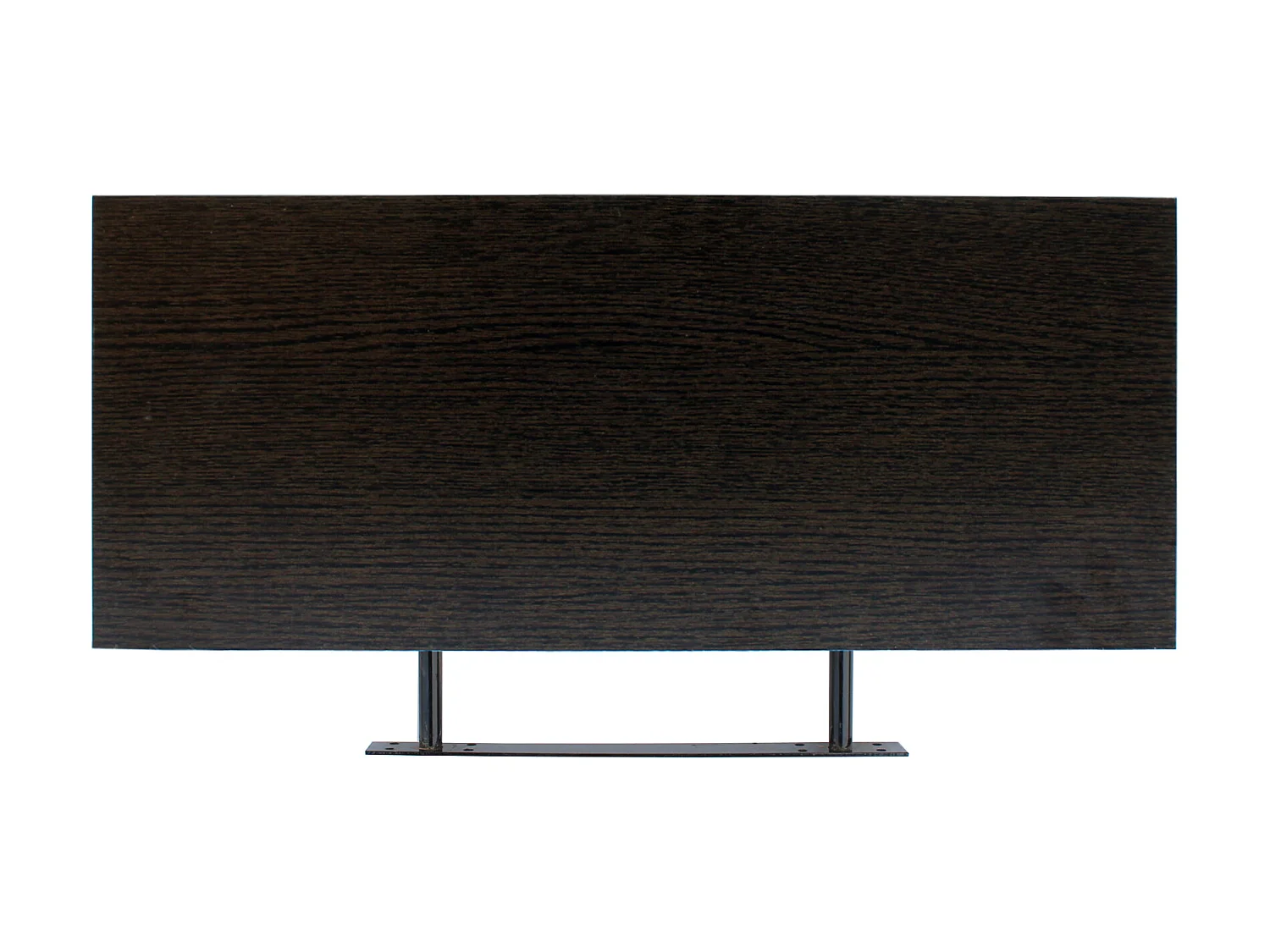 2 Estanterias Repisas Moderno Wengué Mdf 3.8x60x25