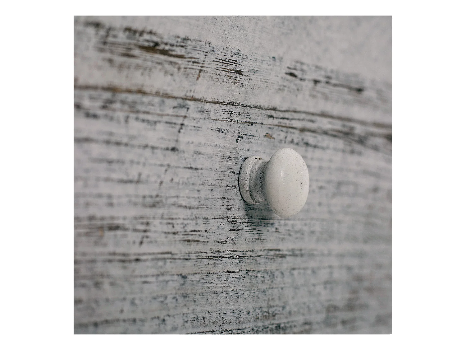 Chiffonier Chevet 5 Tiroirs Gris Deco Urban 81x40x29