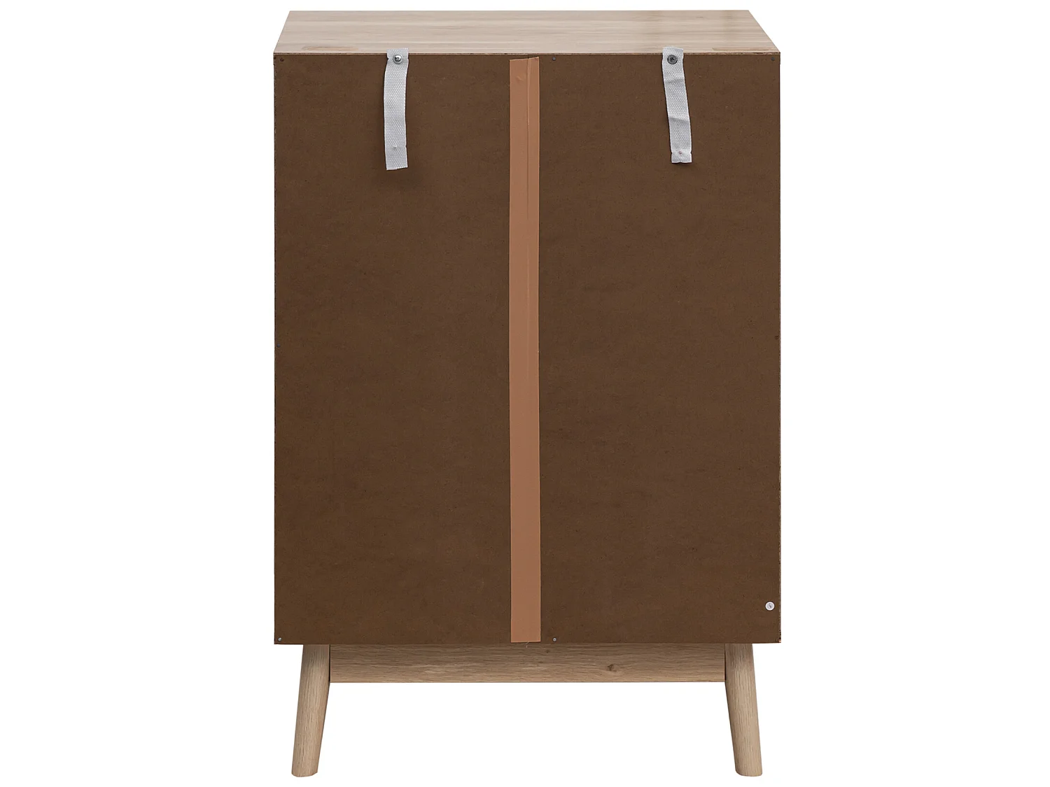 Commode 4 Tiroirs en bois Brun de style Nordique