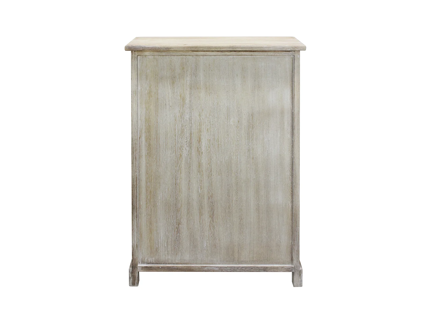 Cassettiera 8 Cassetti Legno Beige Bianco Ingresso 80,5x53,5x25