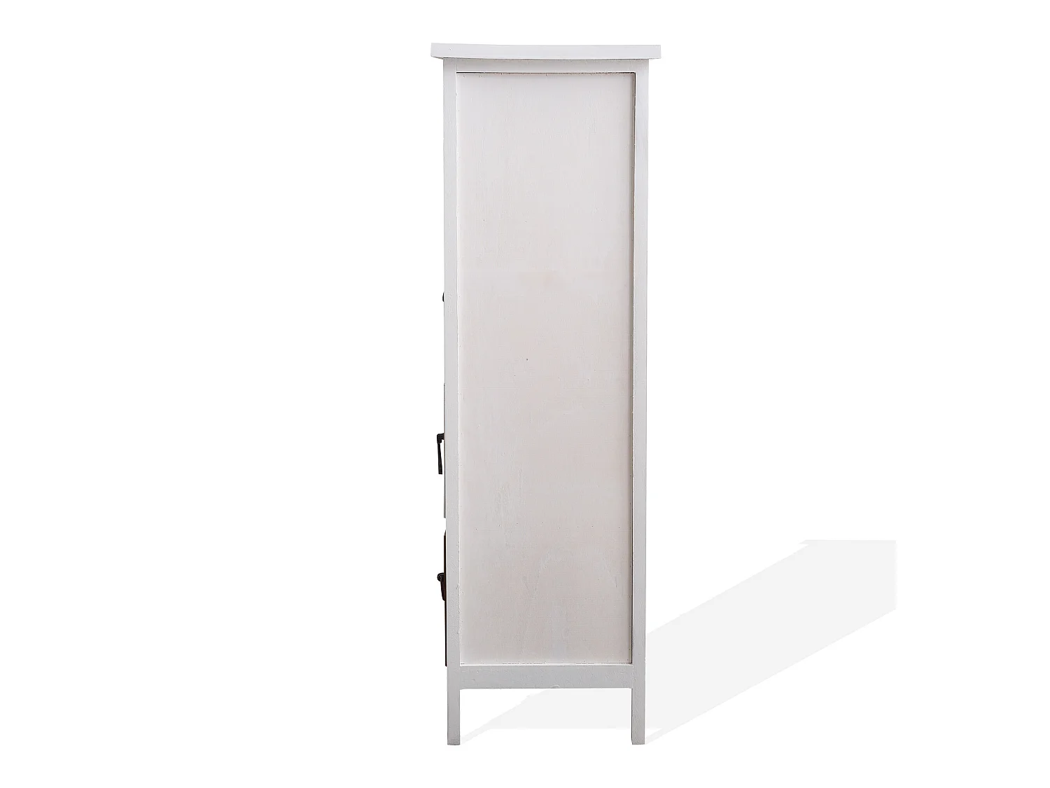 Cassettiera Comodino  5 Cassetti Colorati Cuore 87x37x27