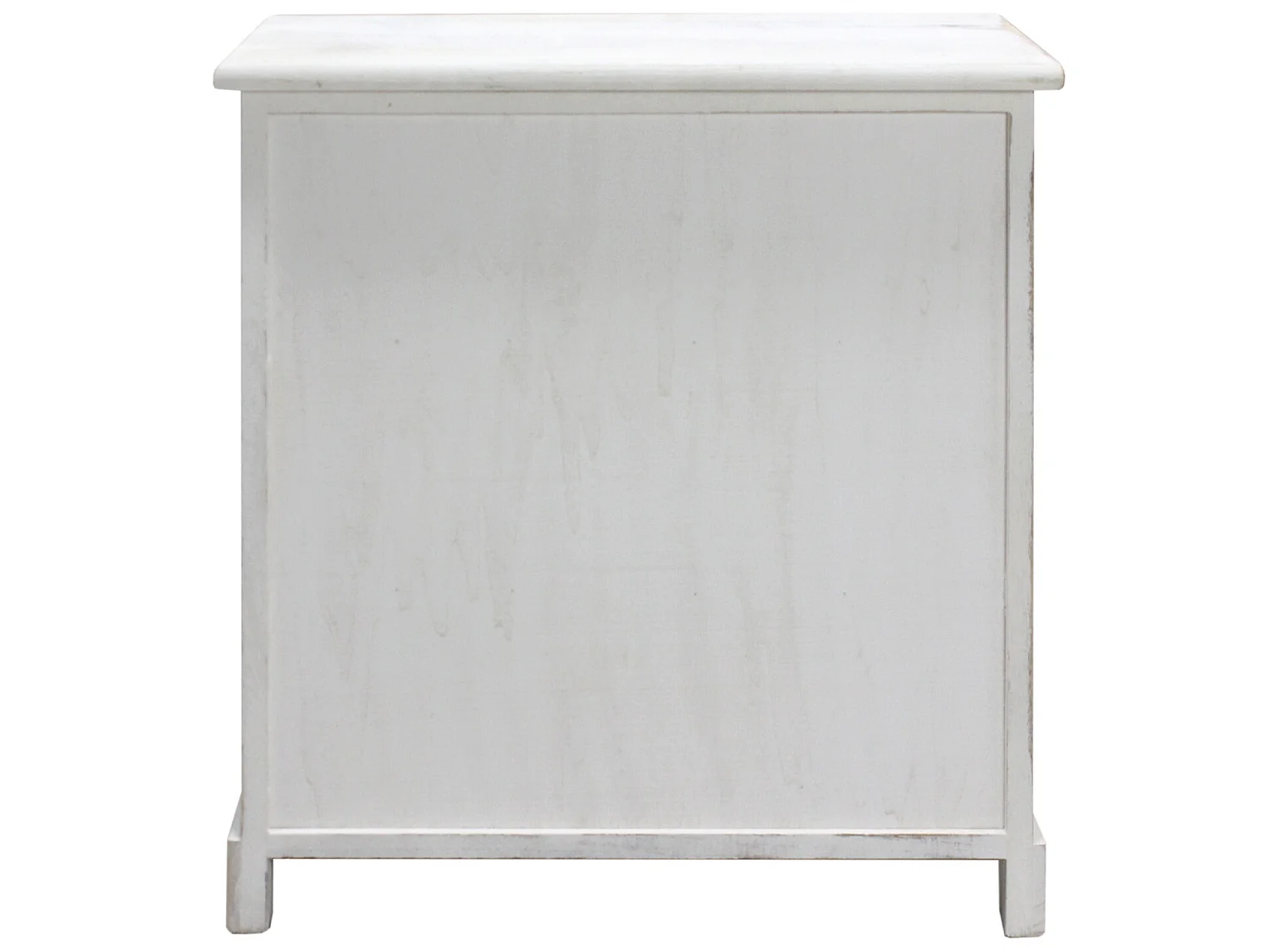 Armoire Meuble Rangement Blanc Gris Bleu Clair 6 Tiroirs 59,5x55x25