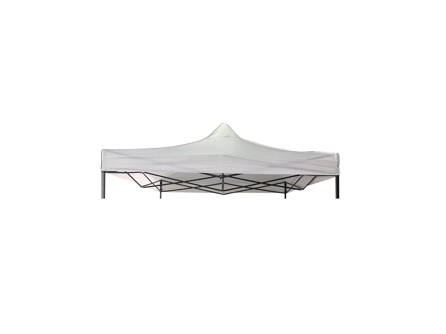 Telo Ricambio Tetto Gazebo Bianco Poliestere Impermeabile 3x3