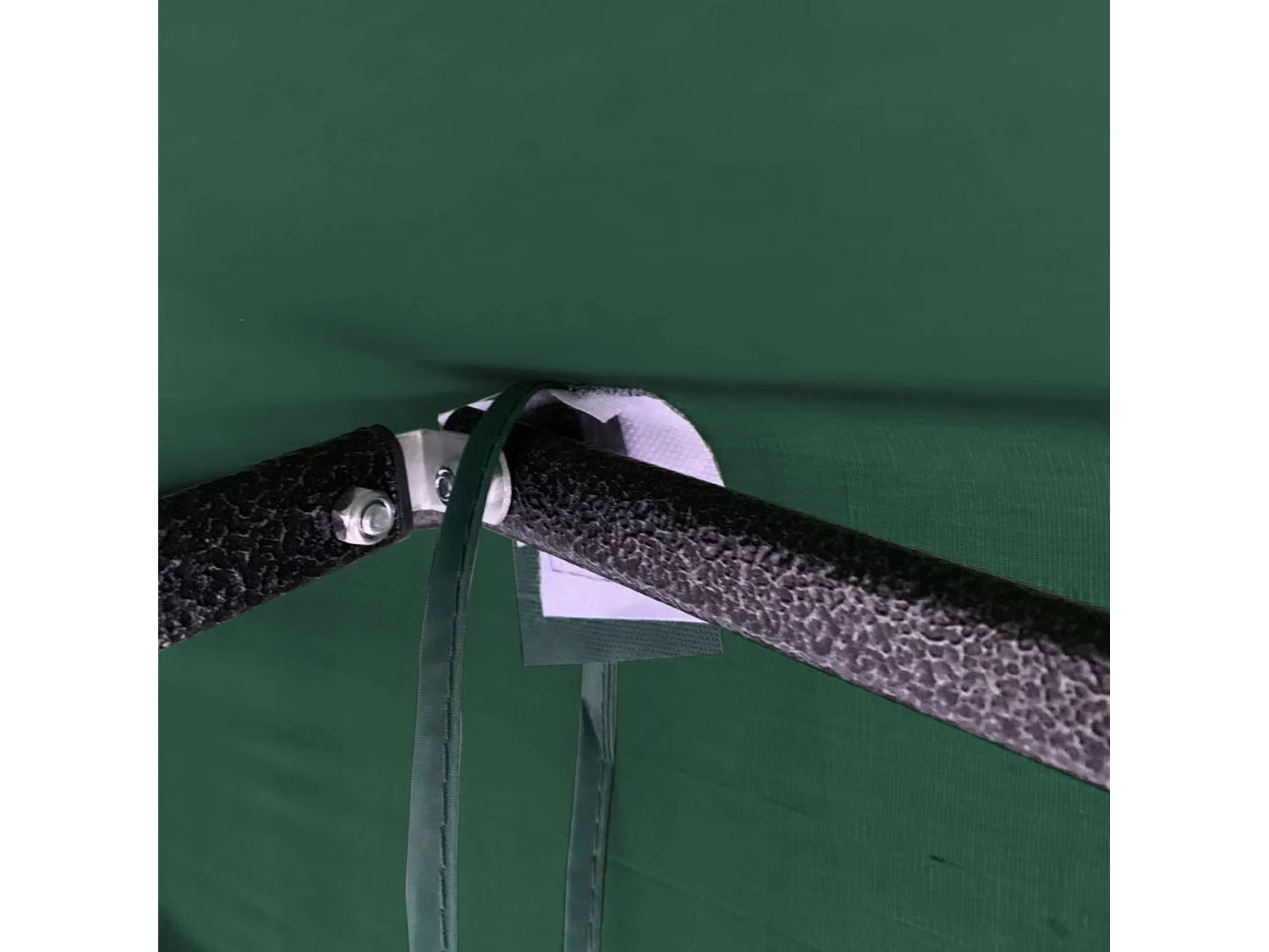 Gazebo Tela Dobrável Verde 4 Pesos Poliéster Metálico 3x3