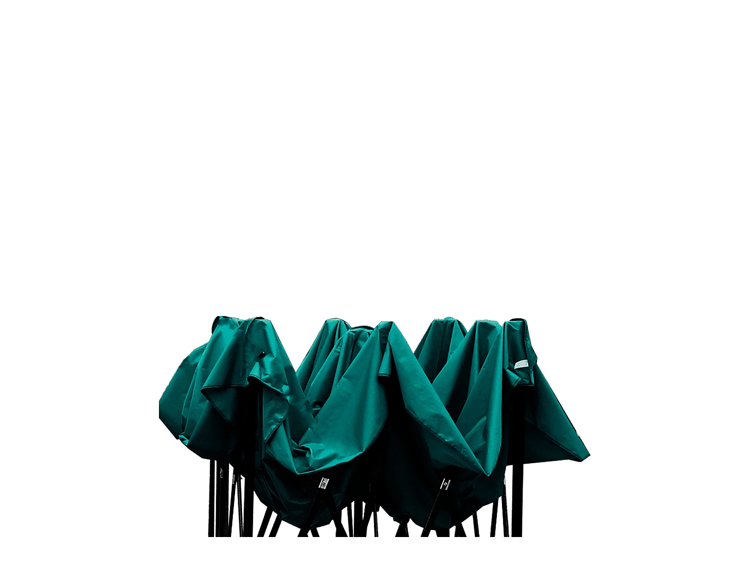 Telo Ricambio Gazebo Verde Poliestere Oxford 800d Anti Uv 3x3