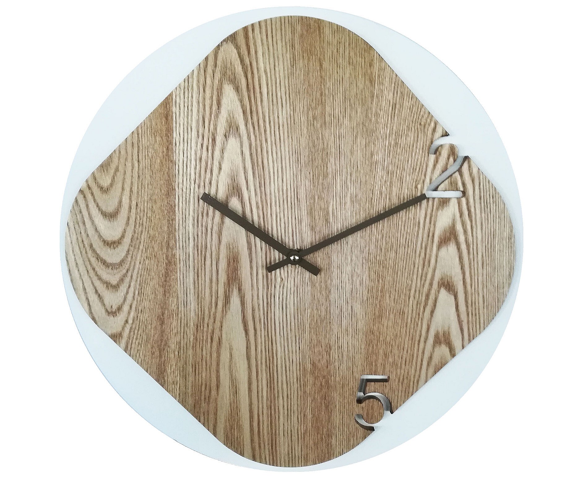 Horloge murale - Pendule murale - Horloge de mur Métal 58 cm Doré et noir - MEUBLE PRO - Gamm vert