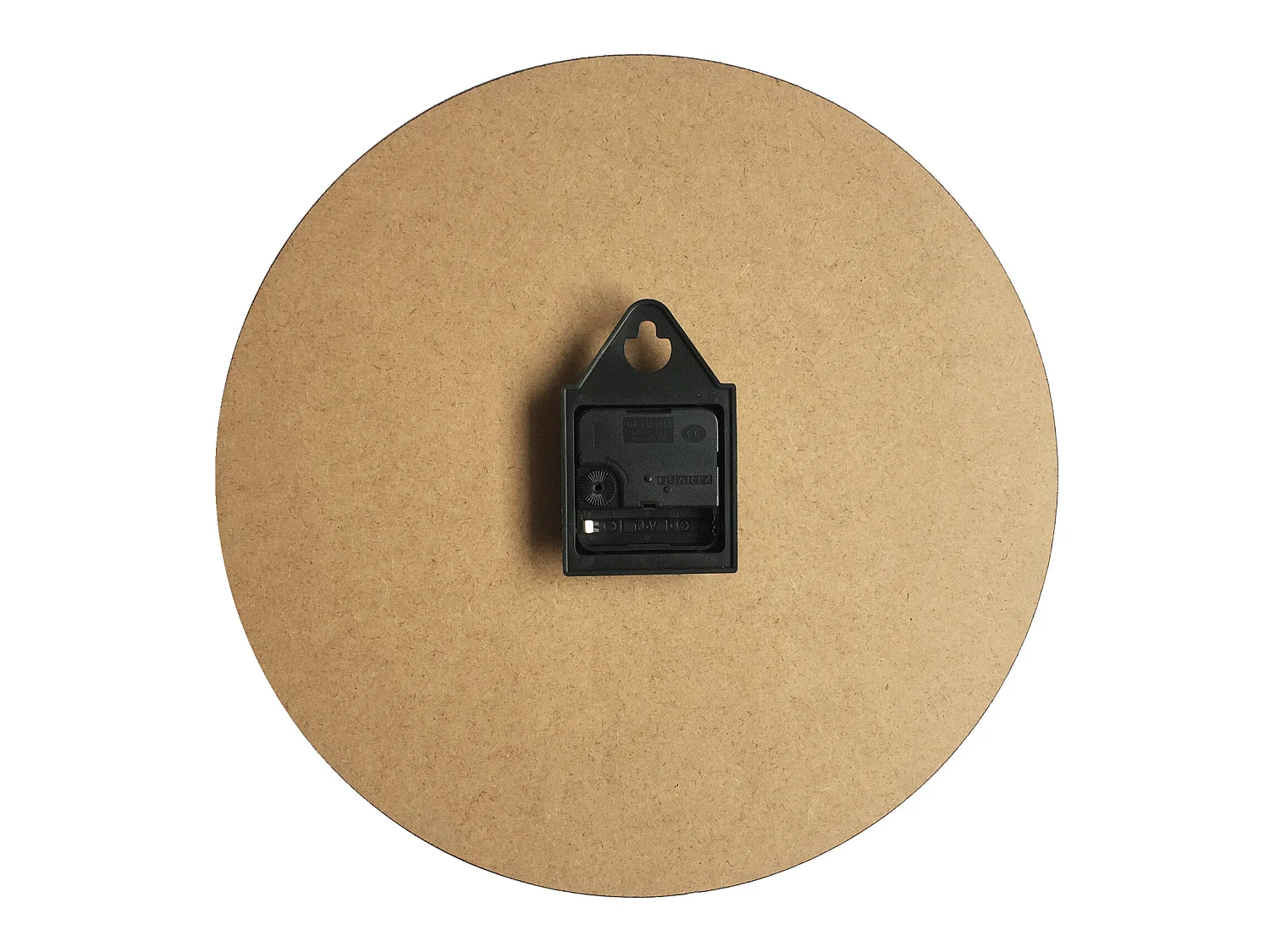 Orologio Da Parete Decorazione Legno Bianco Shabby 33,8x33,8x4