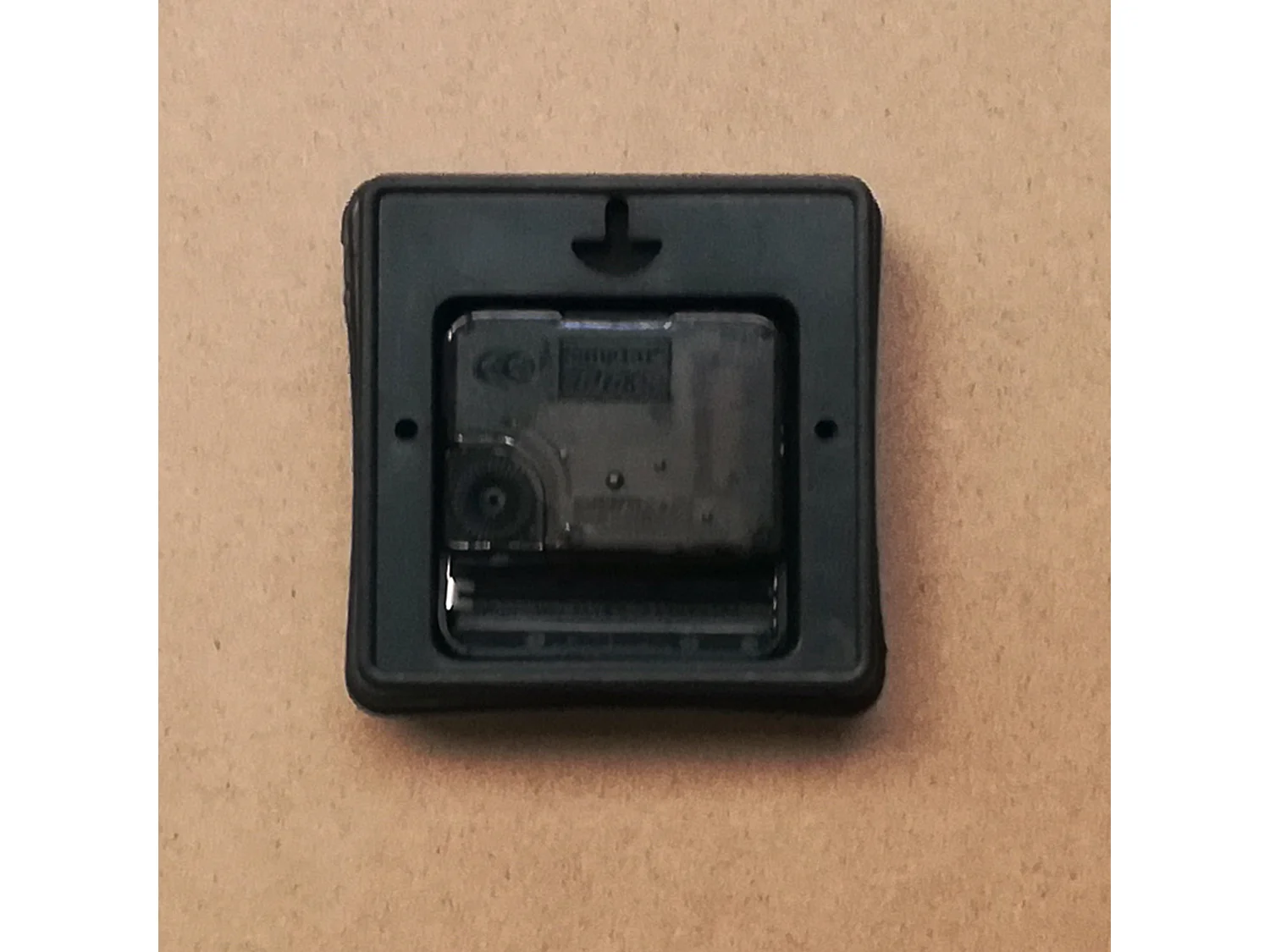 Horloge Décorative Metal Blanc Bleu Analogique 50x50x4,5