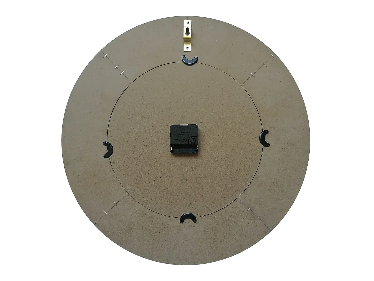 Orologio a Muro Grande Orologi Shabby Mdf Bianco per Cucina Salotto