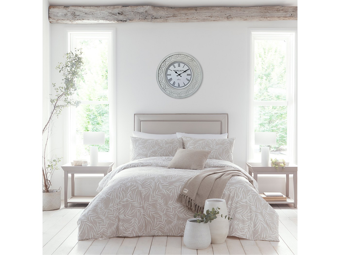 Horloge Murale Gardman Blanche 10 Miller - Référence 17219, Neuf, Pour Jardin Ou Intérieur
