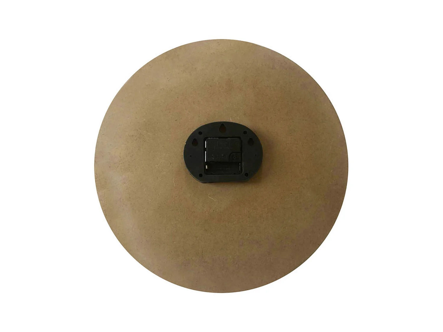 Reloj Para Colgar Marron Blanco Mdf Friends Family Cuarto Sala 50x50x4,5