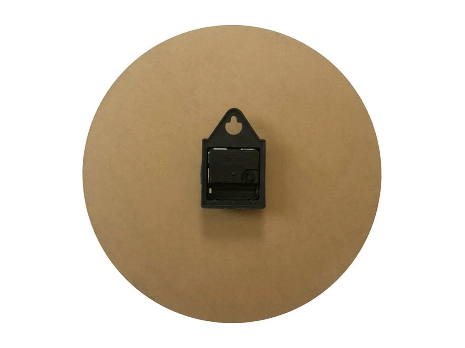 Horloge Murale de Cuisine Style Vintage Mdf Brun Noir Idée Cadeau