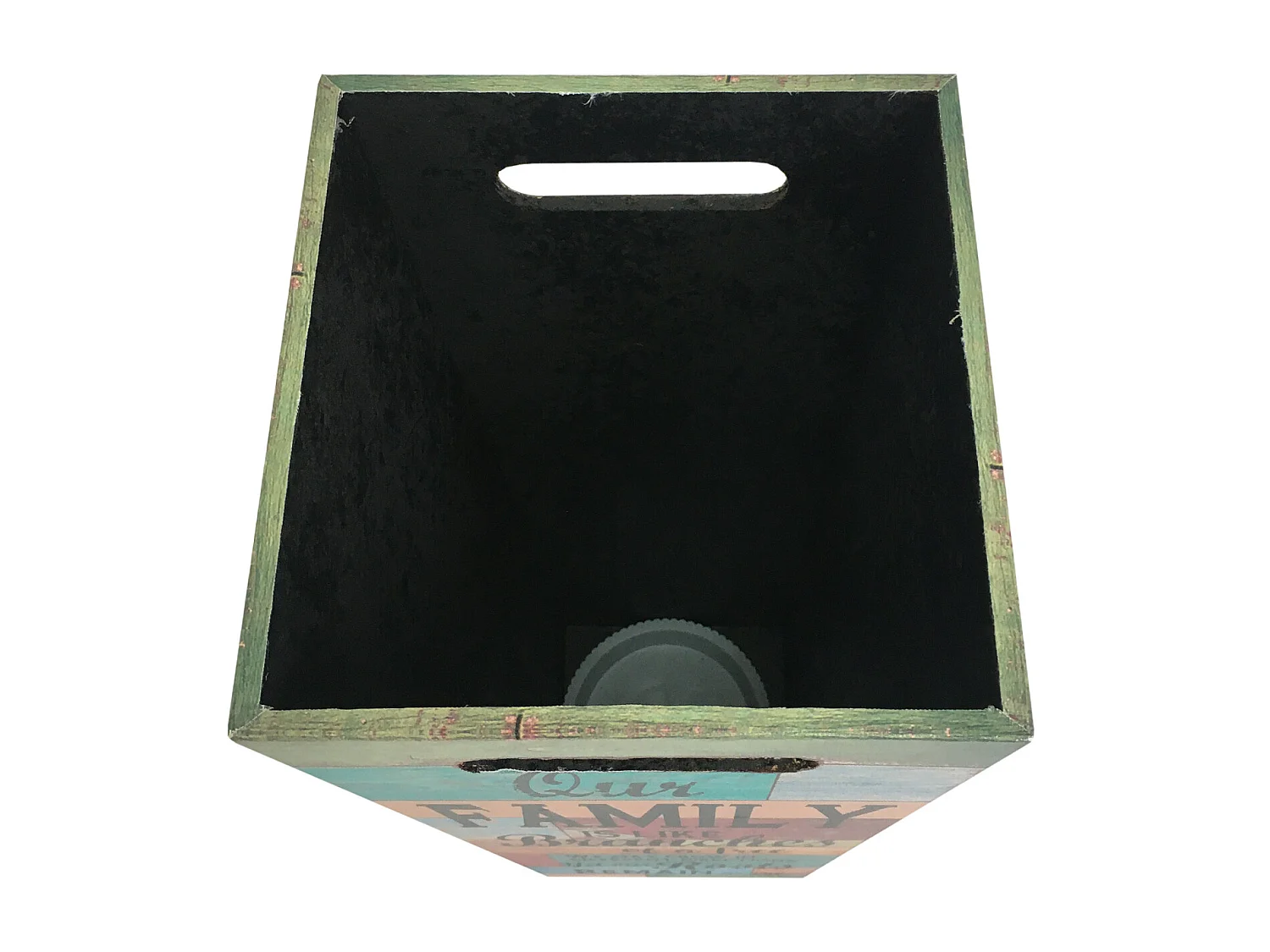 Porte-parapluies En Bois Coloré Mdf Design Vintage Pour L' Entrée