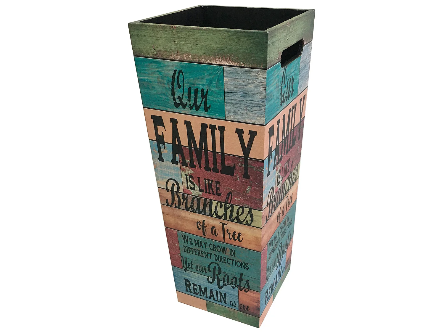 Porte-parapluies En Bois Coloré Mdf Design Vintage Pour L' Entrée