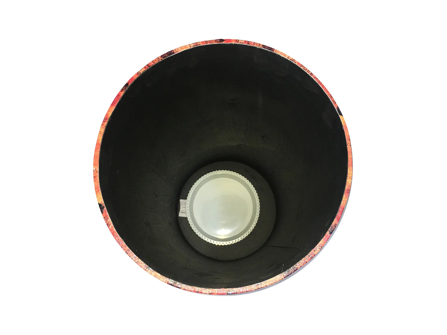 Portaombrello Verde Beige Mdf Canvas Retro Gocciolatoio 49,5x20x20