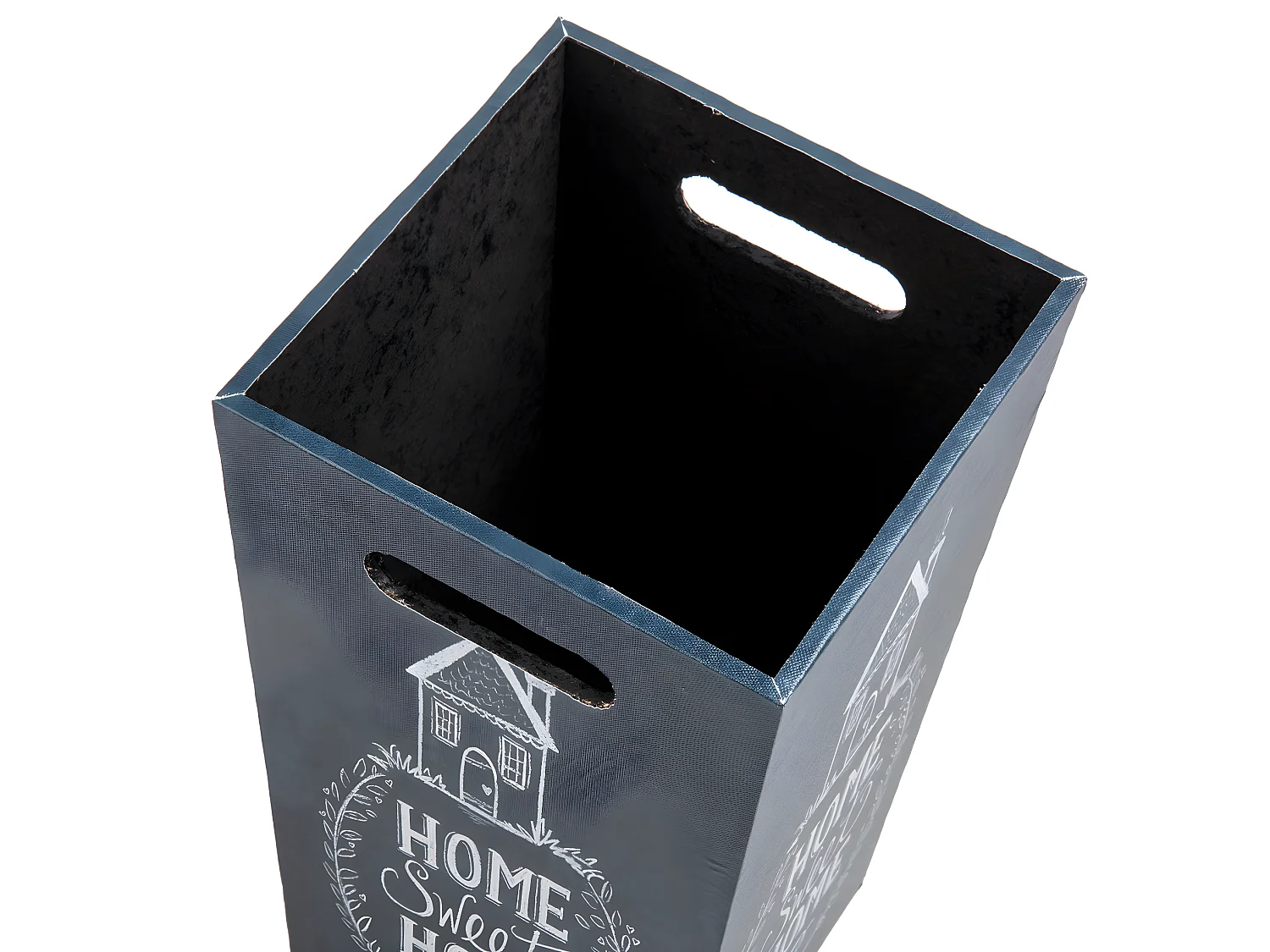 Suporte para guarda-chuva Tela cinzenta escura Mdf Lona Retro Maneja 37x20x20