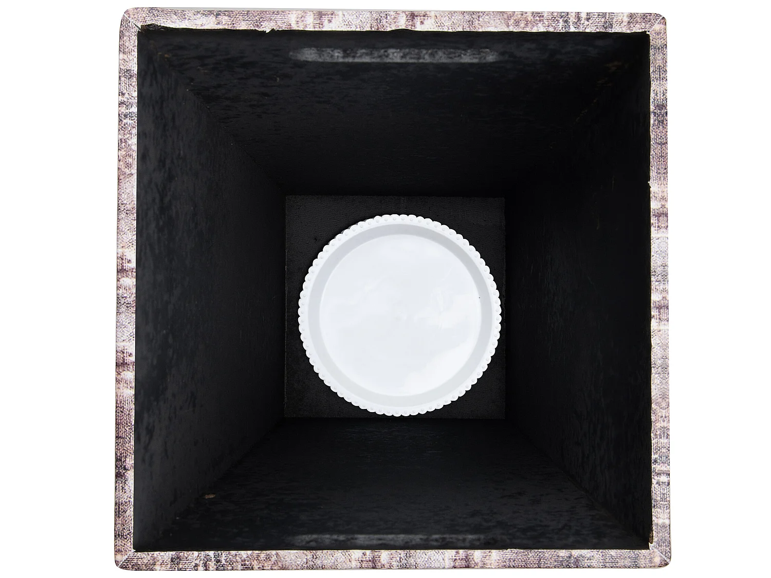 Porta Ombrello Ombrelli Canvas Legno Grigio Celeste 50x21x21