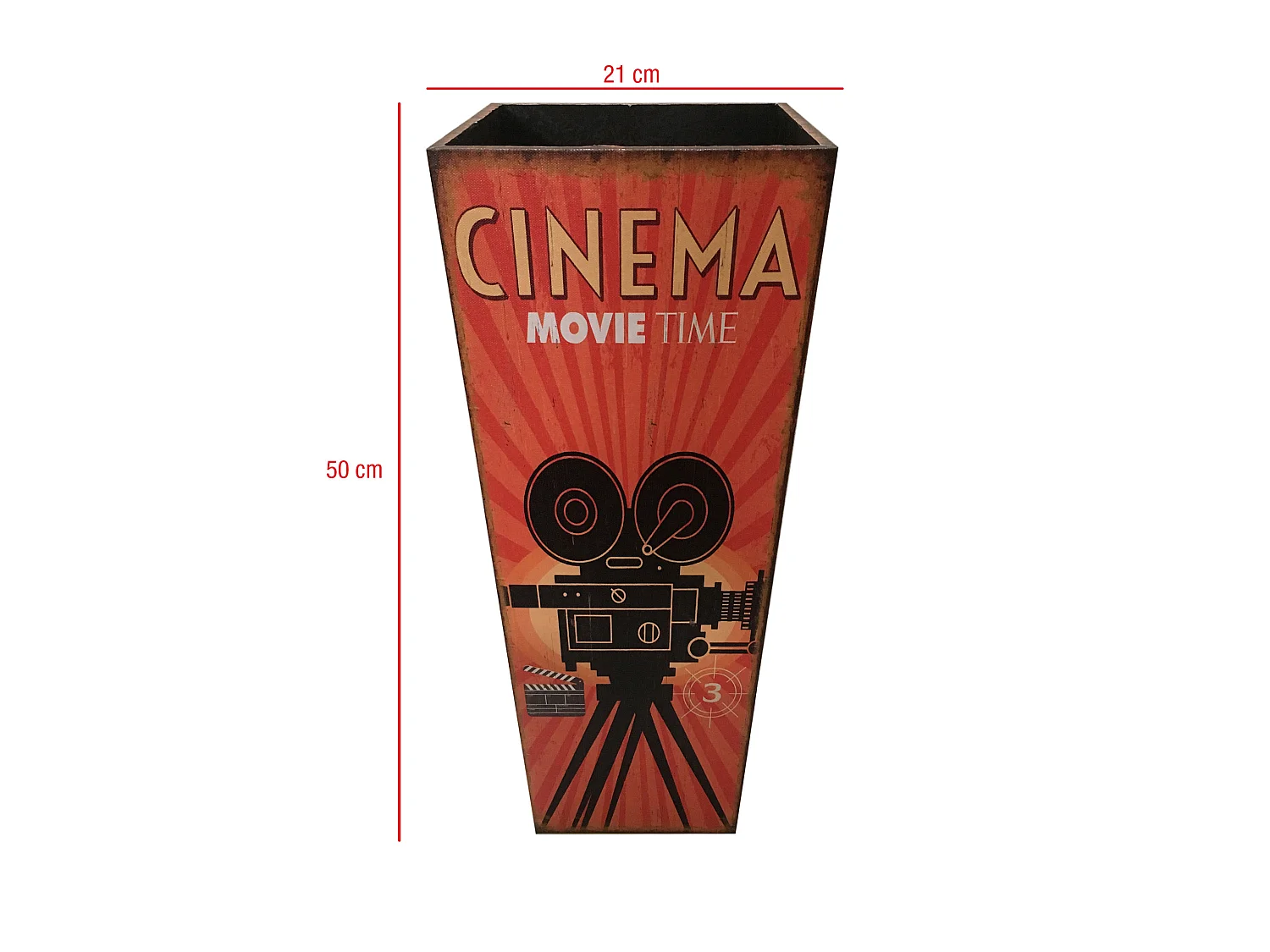 Paragüero Mdf Bastón Idea Regalo Moderno 50x20x20