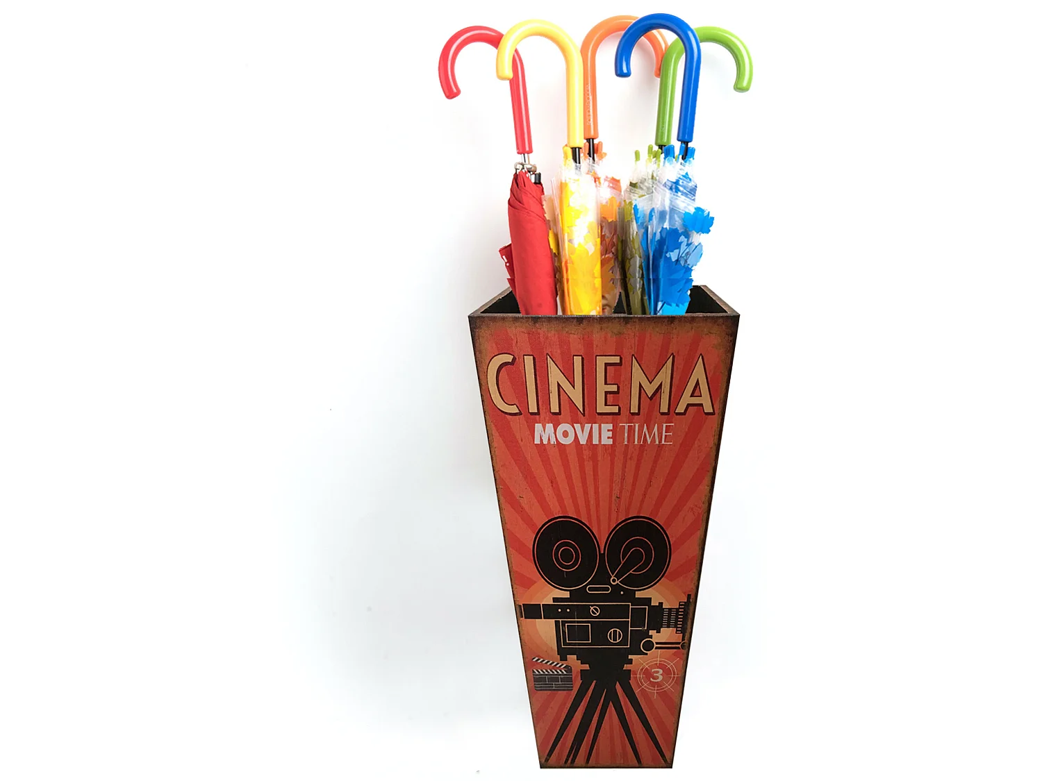 Paragüero Mdf Bastón Idea Regalo Moderno 50x20x20