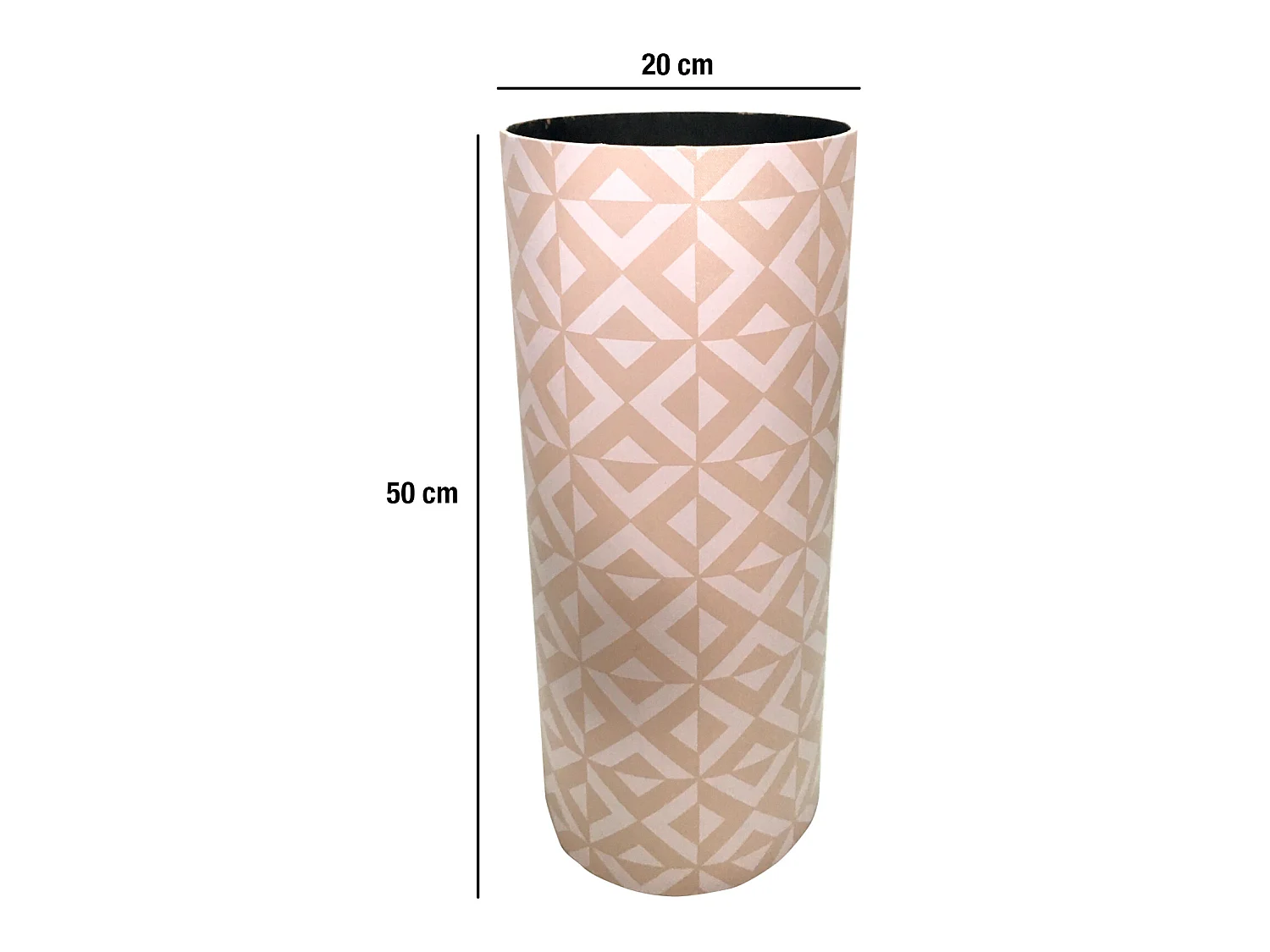 Porta Ombrello Portaombrelli Mdf Canvas Bianco Moderno 50x20x20