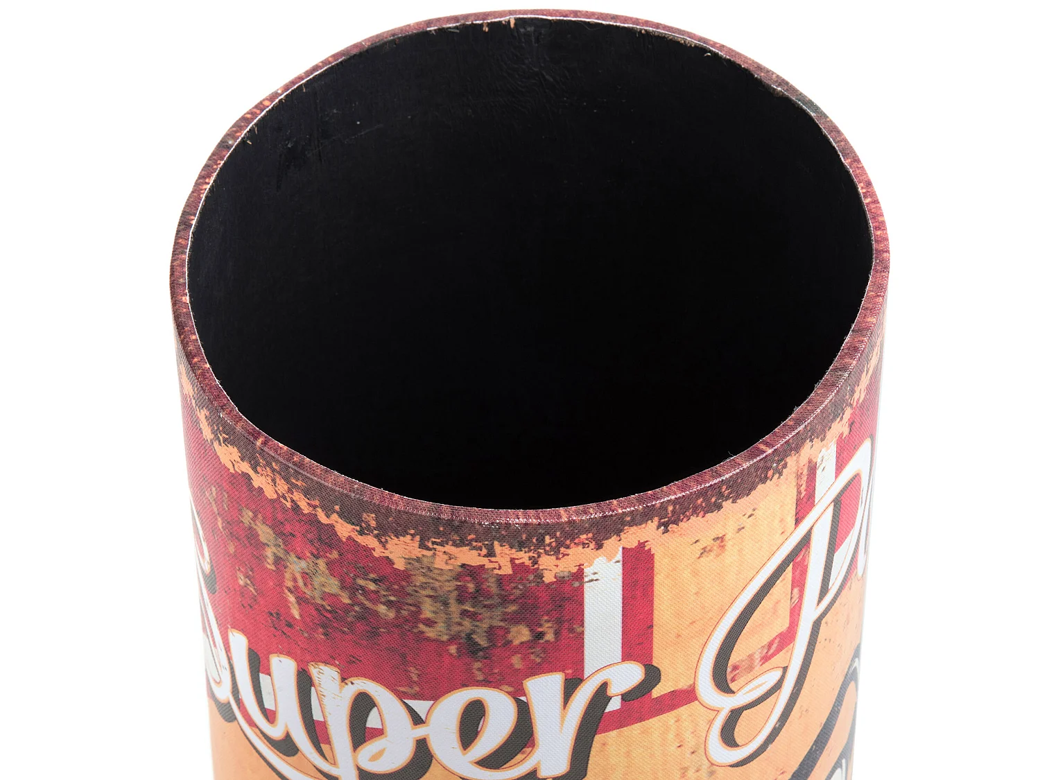 Ombrelli Portaombrello Canvas Mdf Giallo Motorcycle 49x20x20