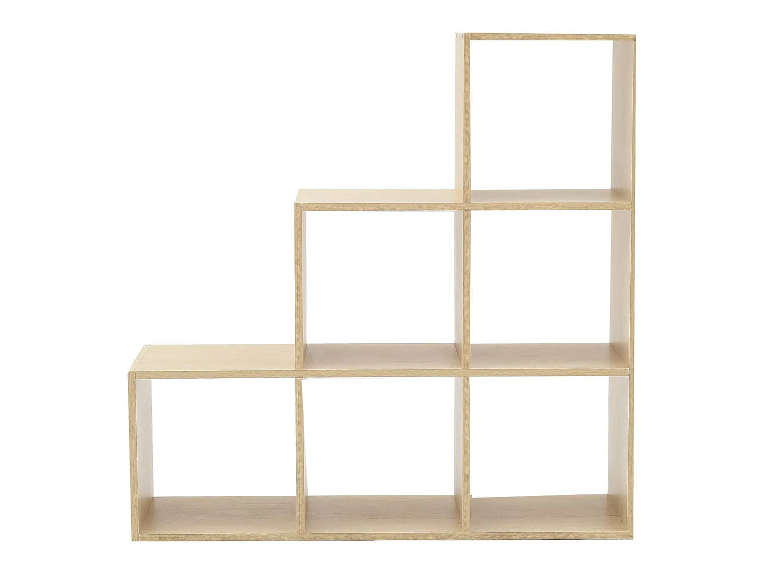 Libreria Scaffale A Scala Moderno 6 Scomparti 97,5x97,5x29