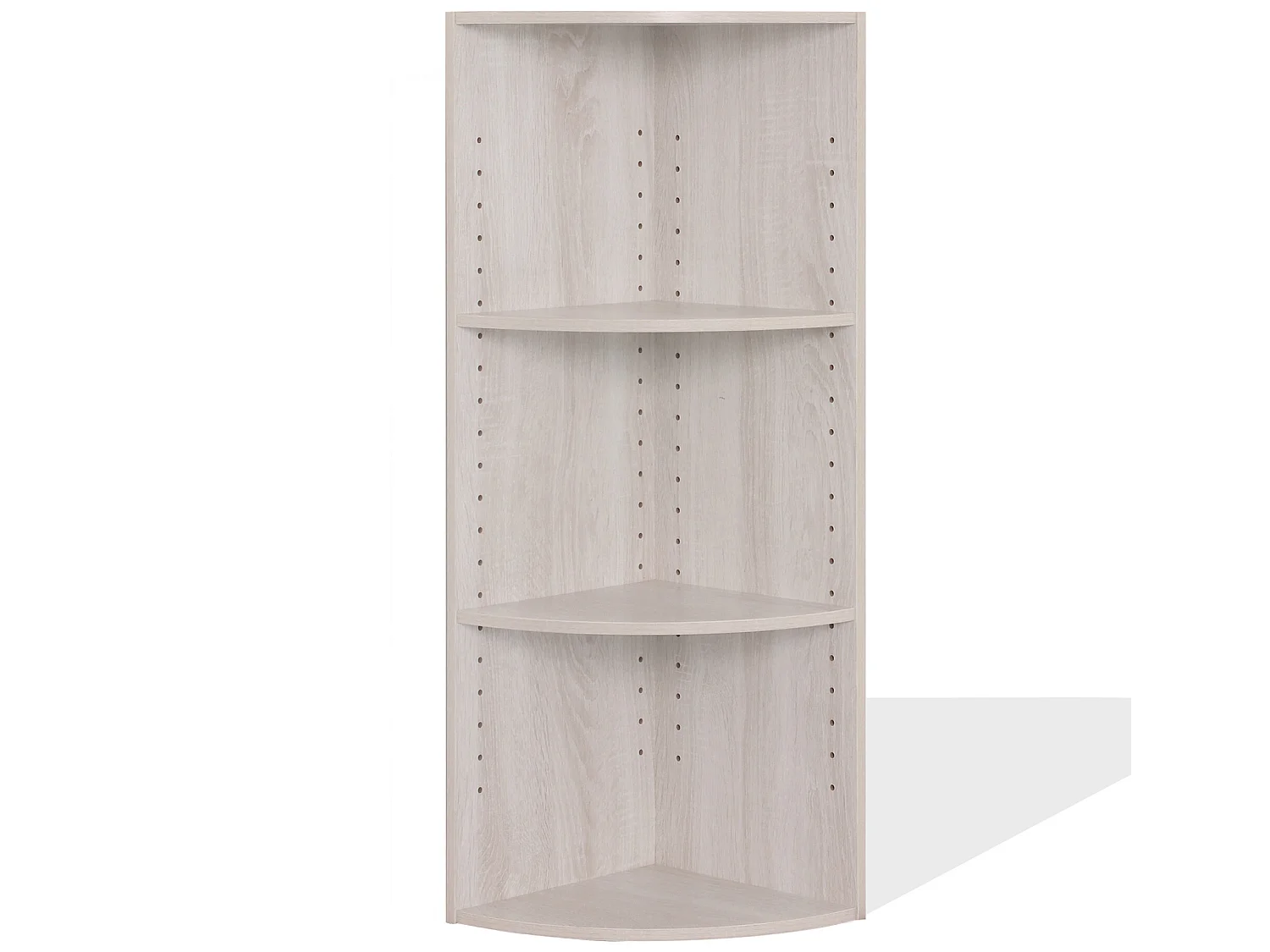 Estante 3 Prateleiras Modulares Madeira de aglomerado cinzento 3 Prateleiras modulares