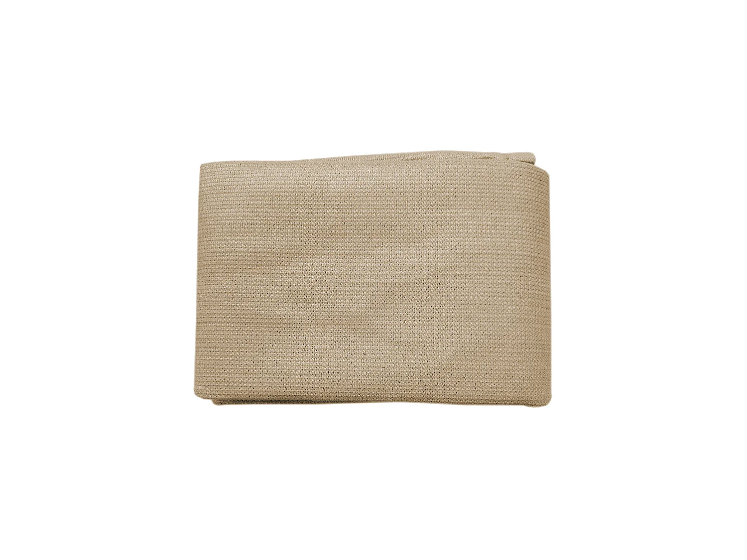 Rideau de balcon déflecteur de vent en polyéthylène beige 95% d'ombre