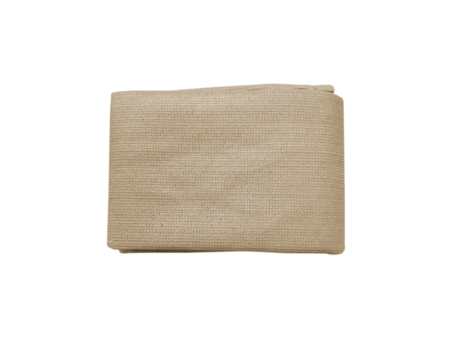 Rideau de balcon déflecteur de vent en polyéthylène beige 95% d'ombre