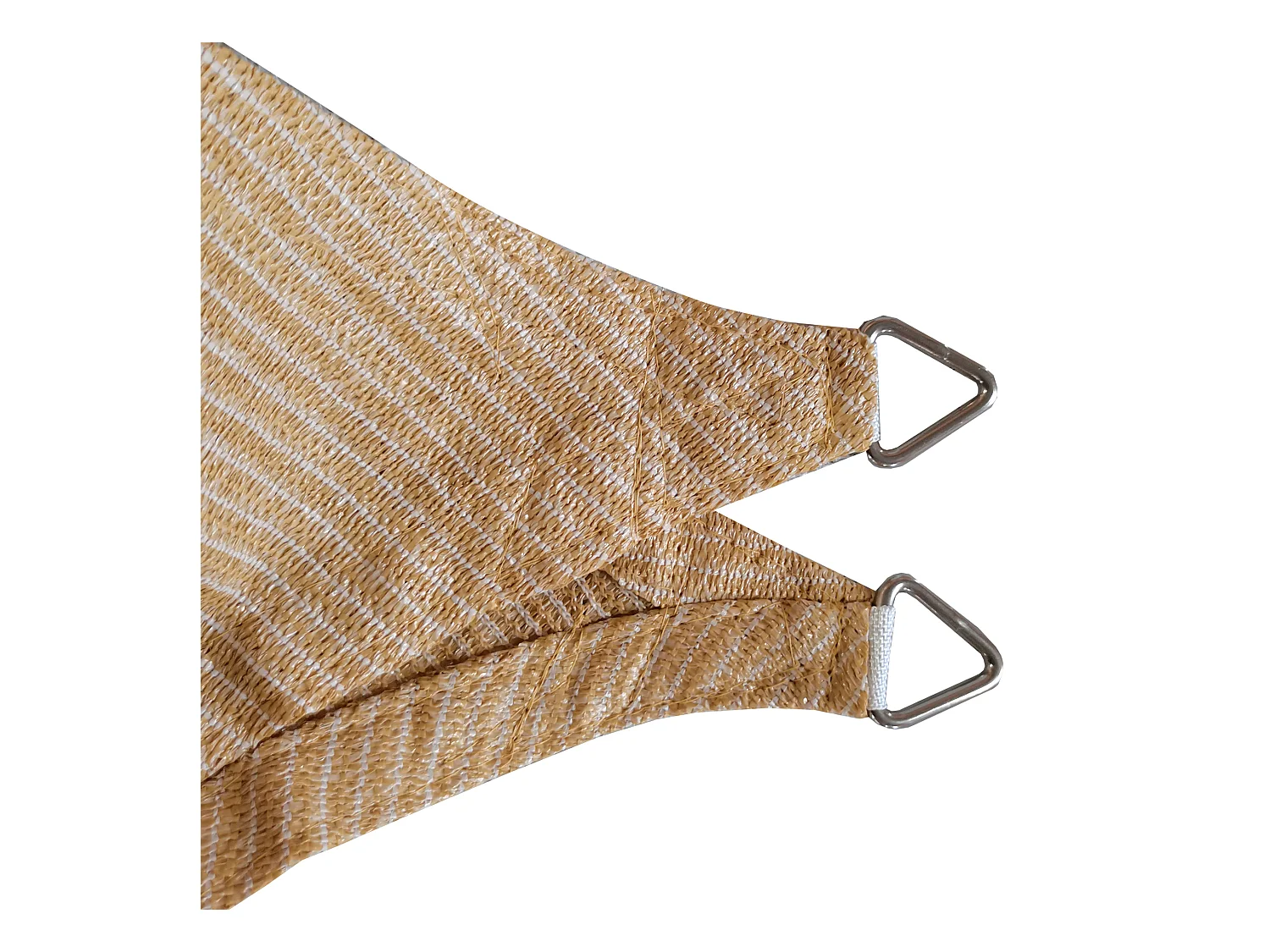 Telo Parasole Vela Rettangolare Beige Filtro Anti Uv 2x3