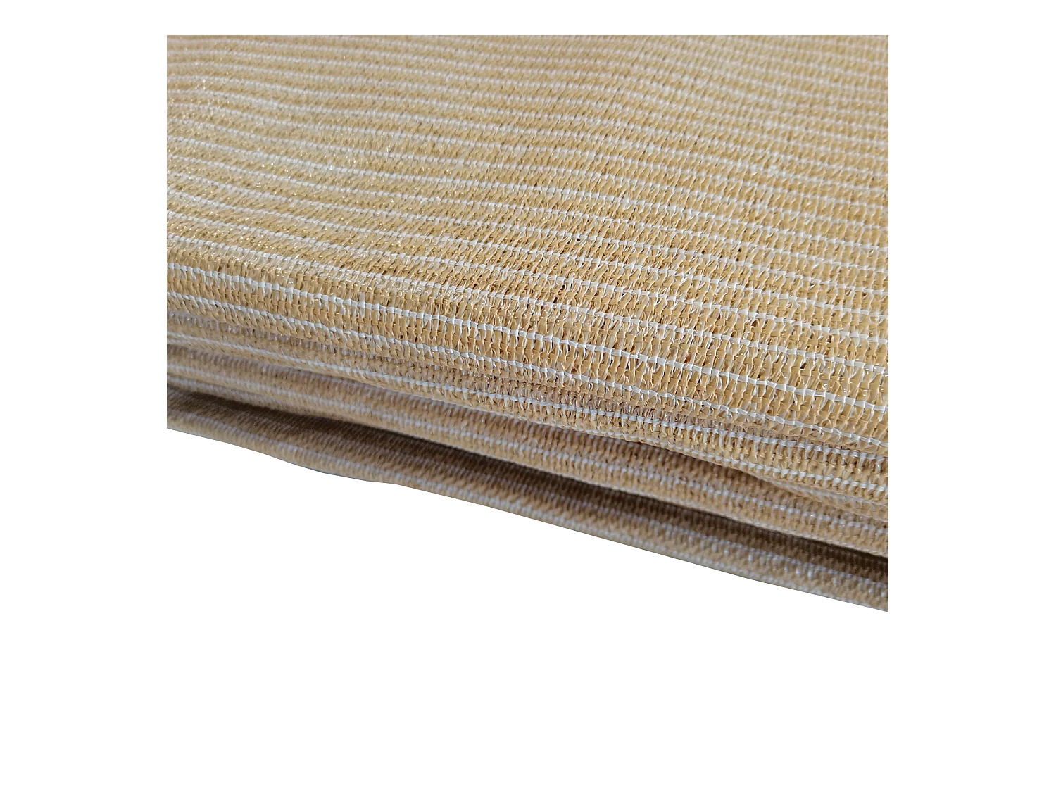 Tenda Vela Parasole Quadrata Beige Polietilene Anti Uv 3x3