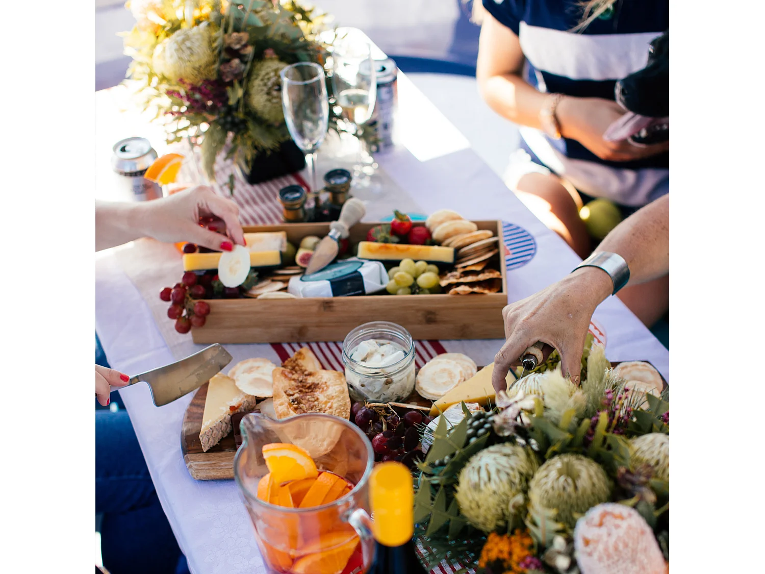 Table Pliante Balcon De Camping En Acier Hdpe Blanc 74x180x74