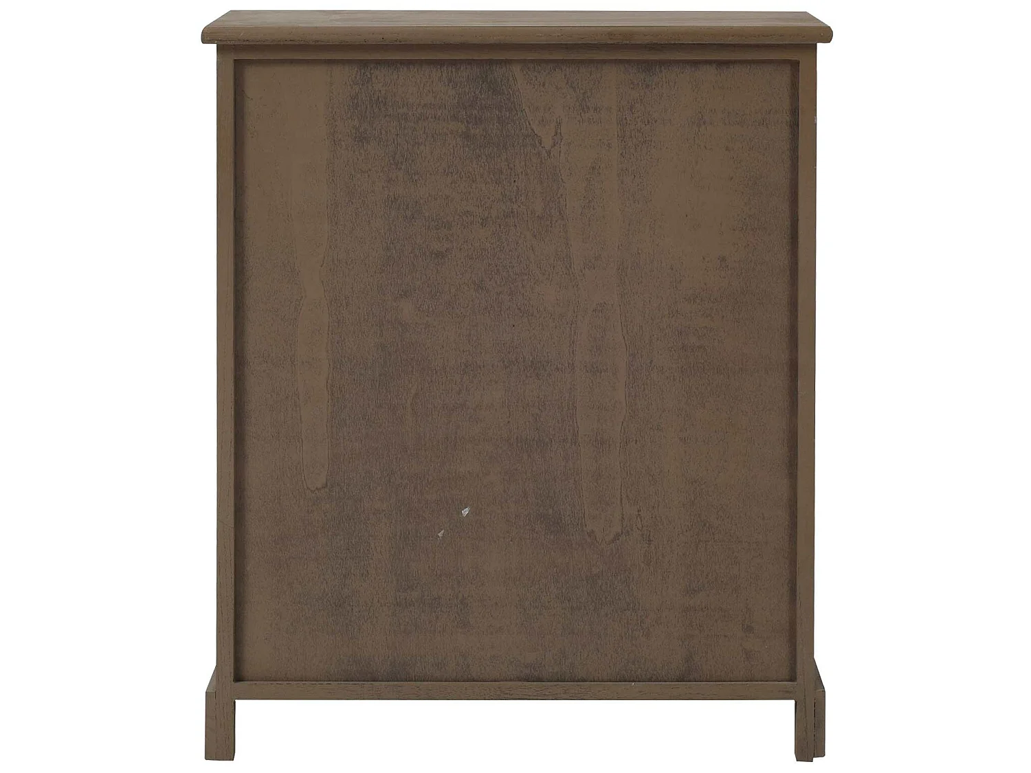 Meuble De Rangement Commode Gris Blanc 4 Tiroirs 1 Porte 70x60x30