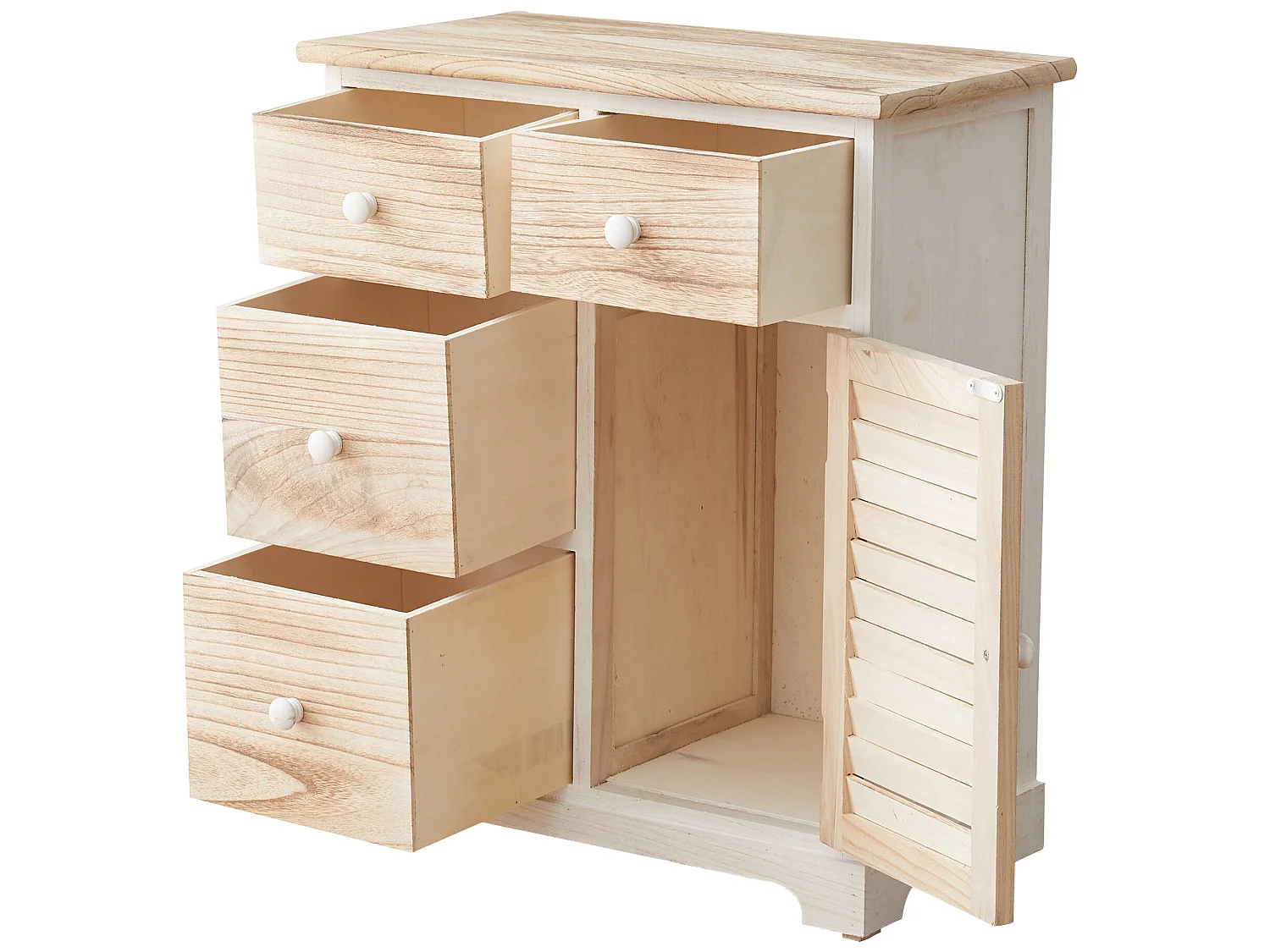 Mobili Rebecca Asse Da Stiro Mobile Cucito Shabby Bianco Grigio 84x137x35