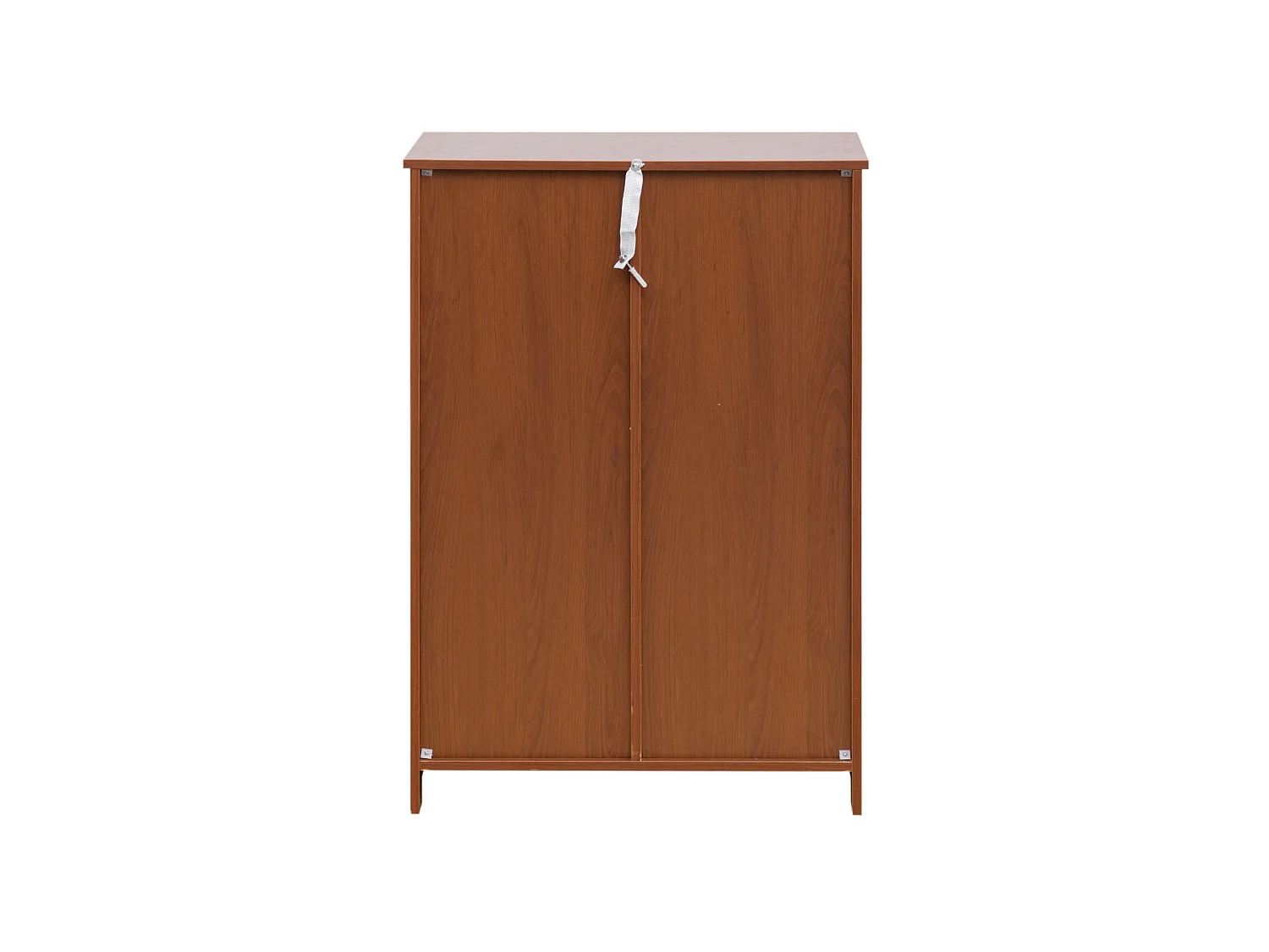 Meuble de salle de bain 4 Tiroirs 1 Porte en Bois brun