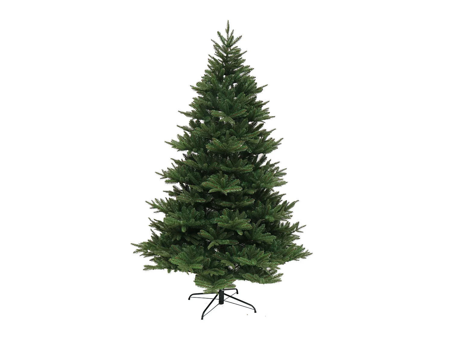 Árvore de Natal muito realista Pinheiro Pvc Verde Denso 824 ramos de 150 cm