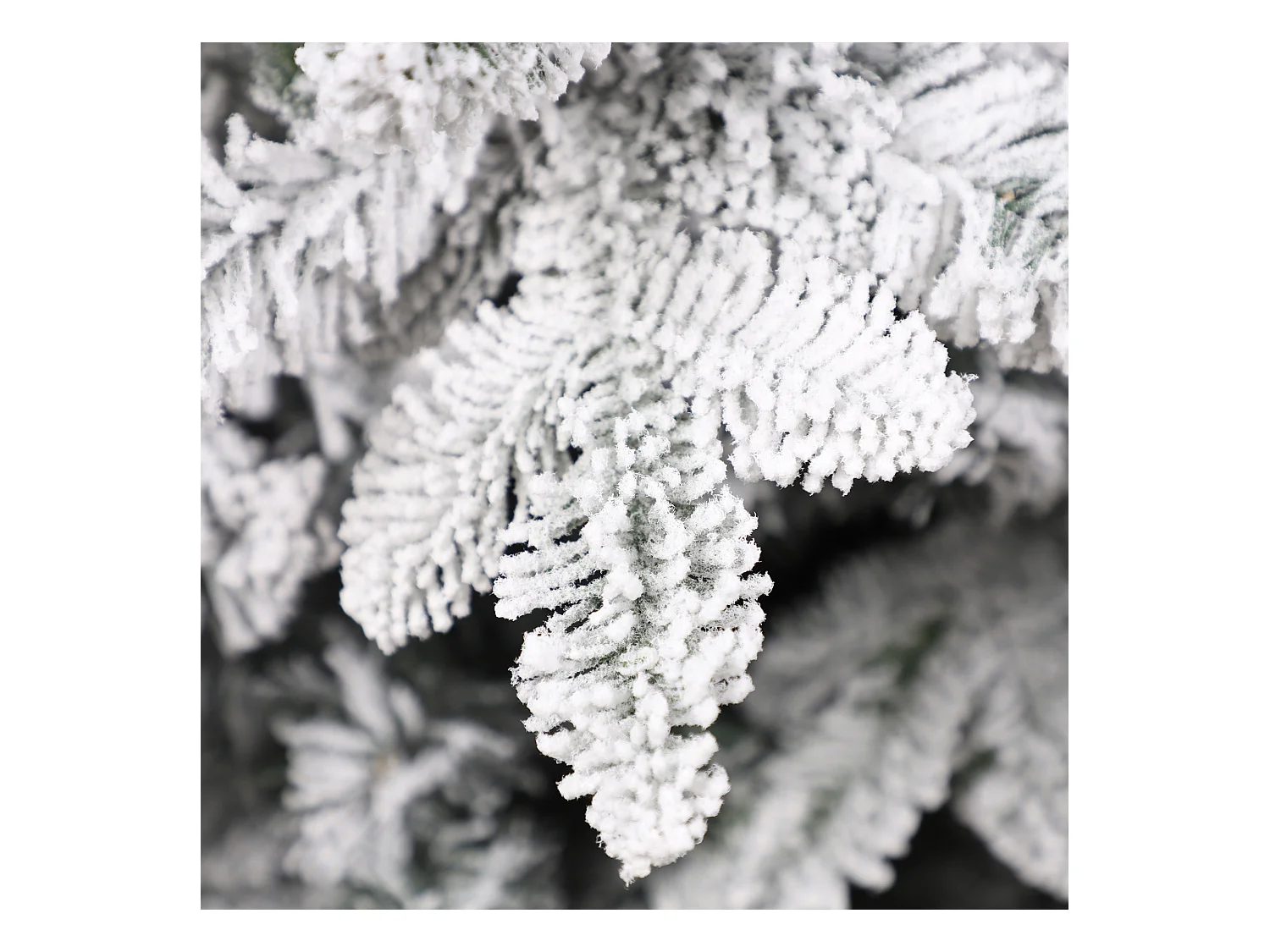 Albero di natale Innevato Finto Artificiale da 180 cm Folto Realistico 1249 Rami